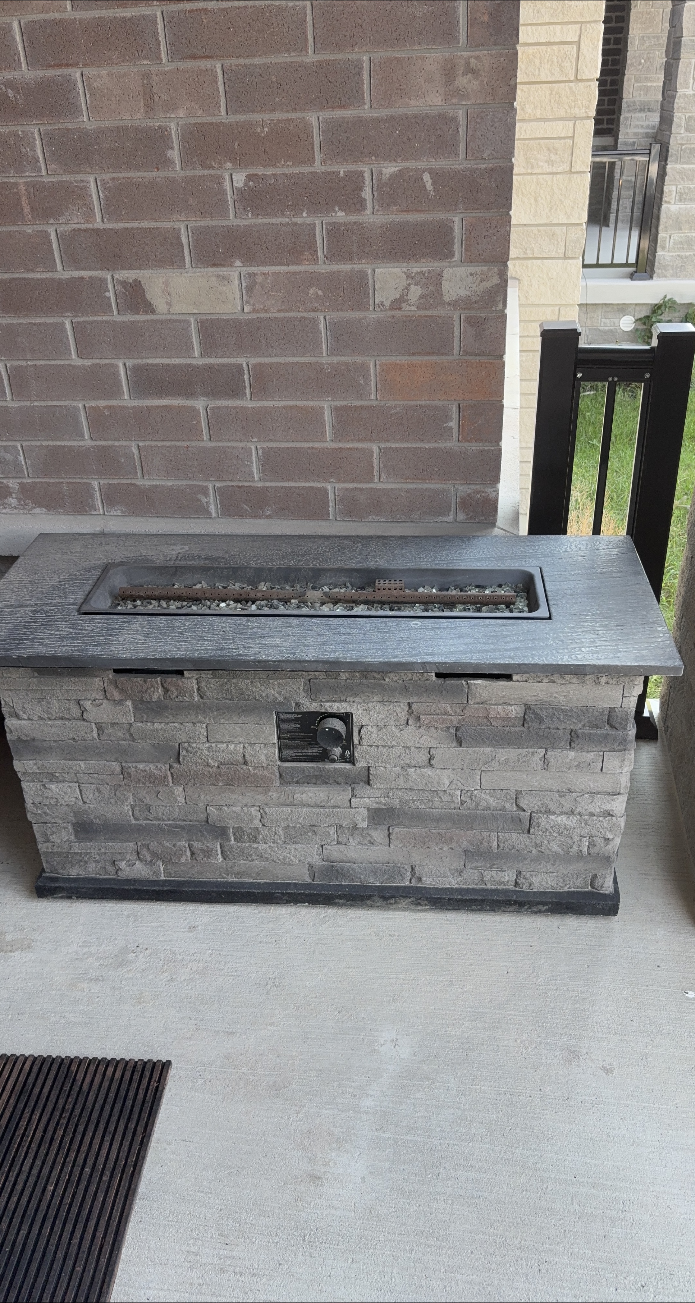 Outdoor Fire Pit Table