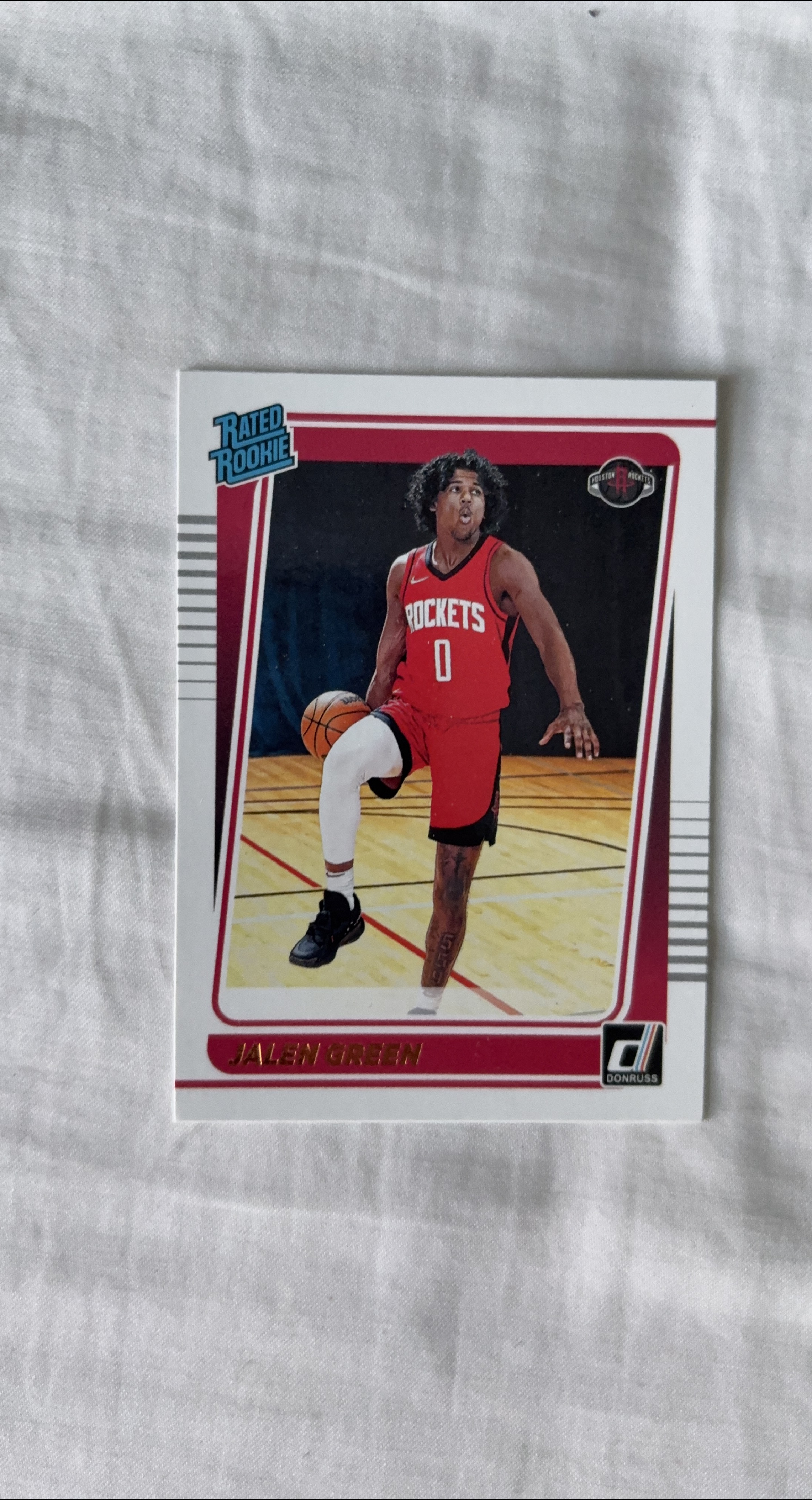 Jalen Green Rated Rookie Donruss Card