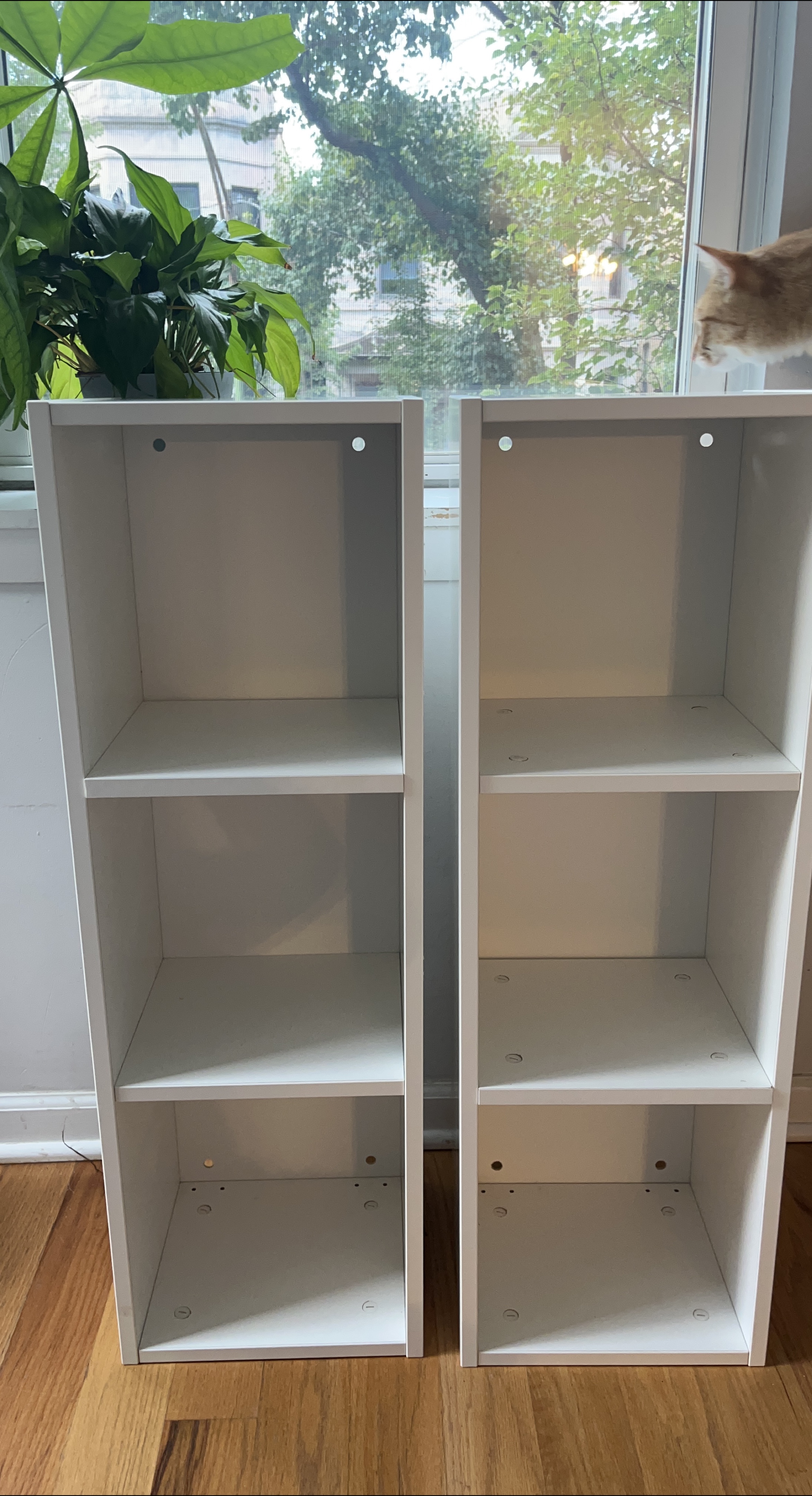 White Shelf Unit