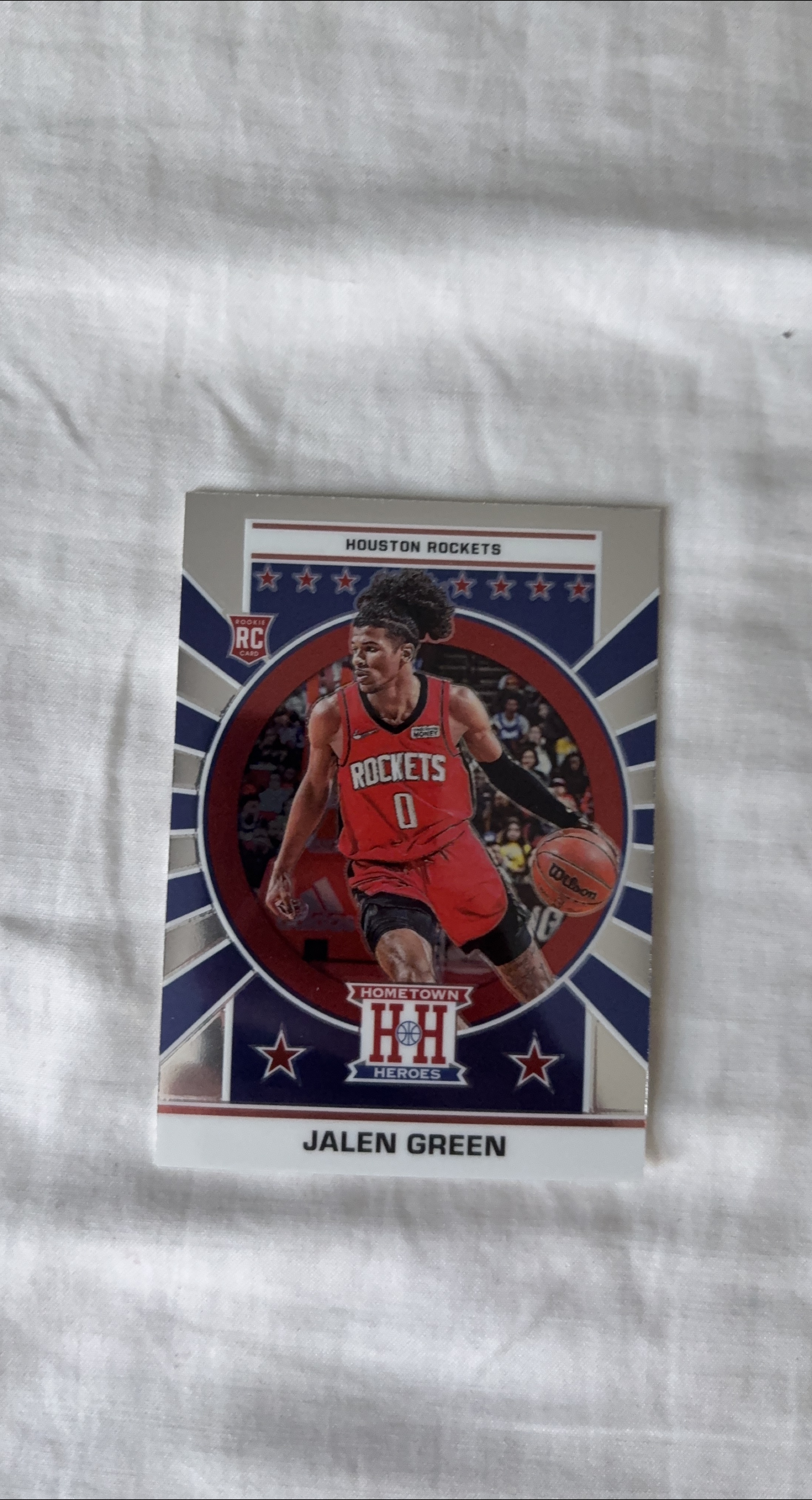 Jalen Green Houston Rockets Rookie Card