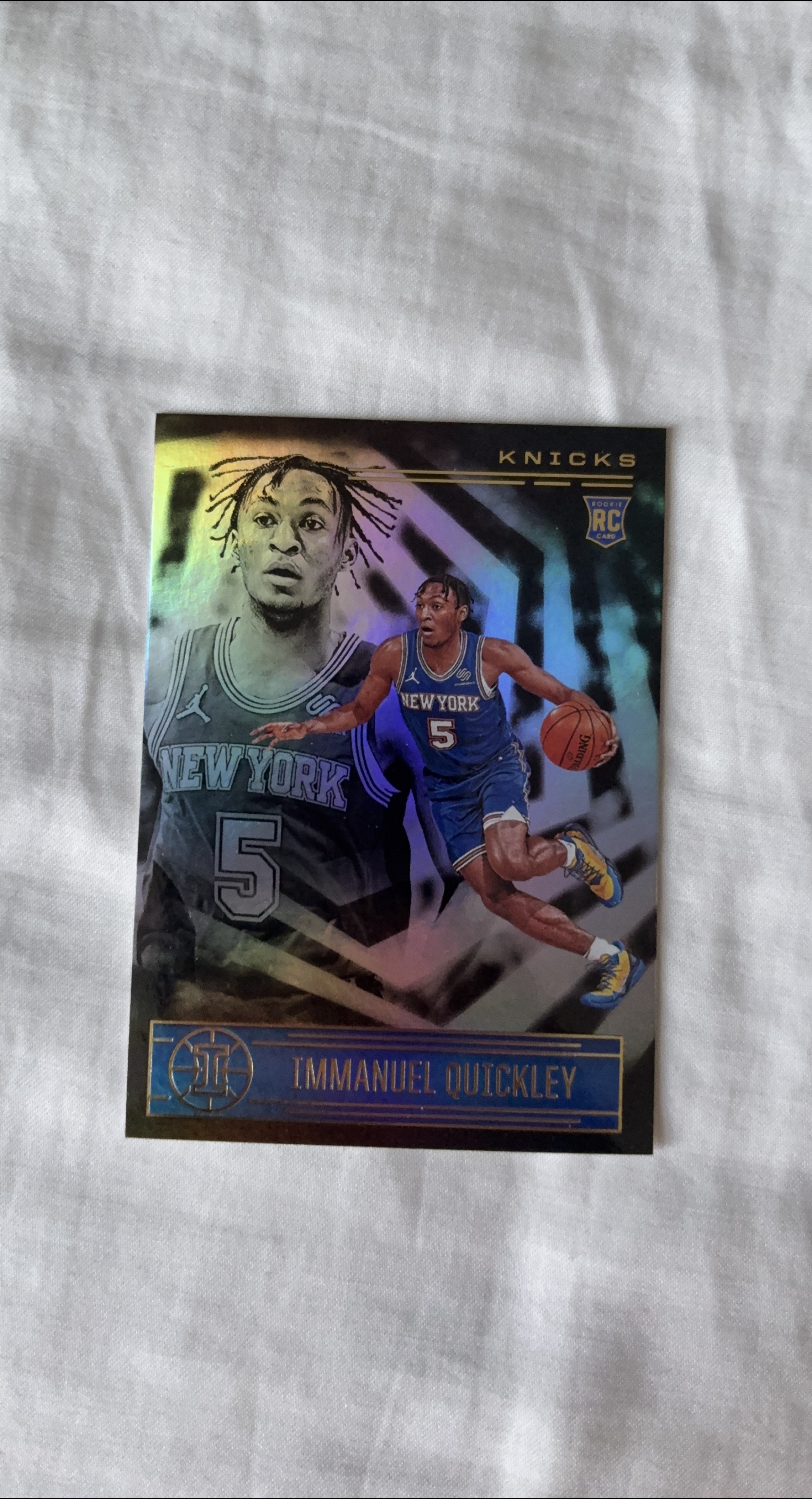 Immanuel Quickley Knicks Rookie Card
