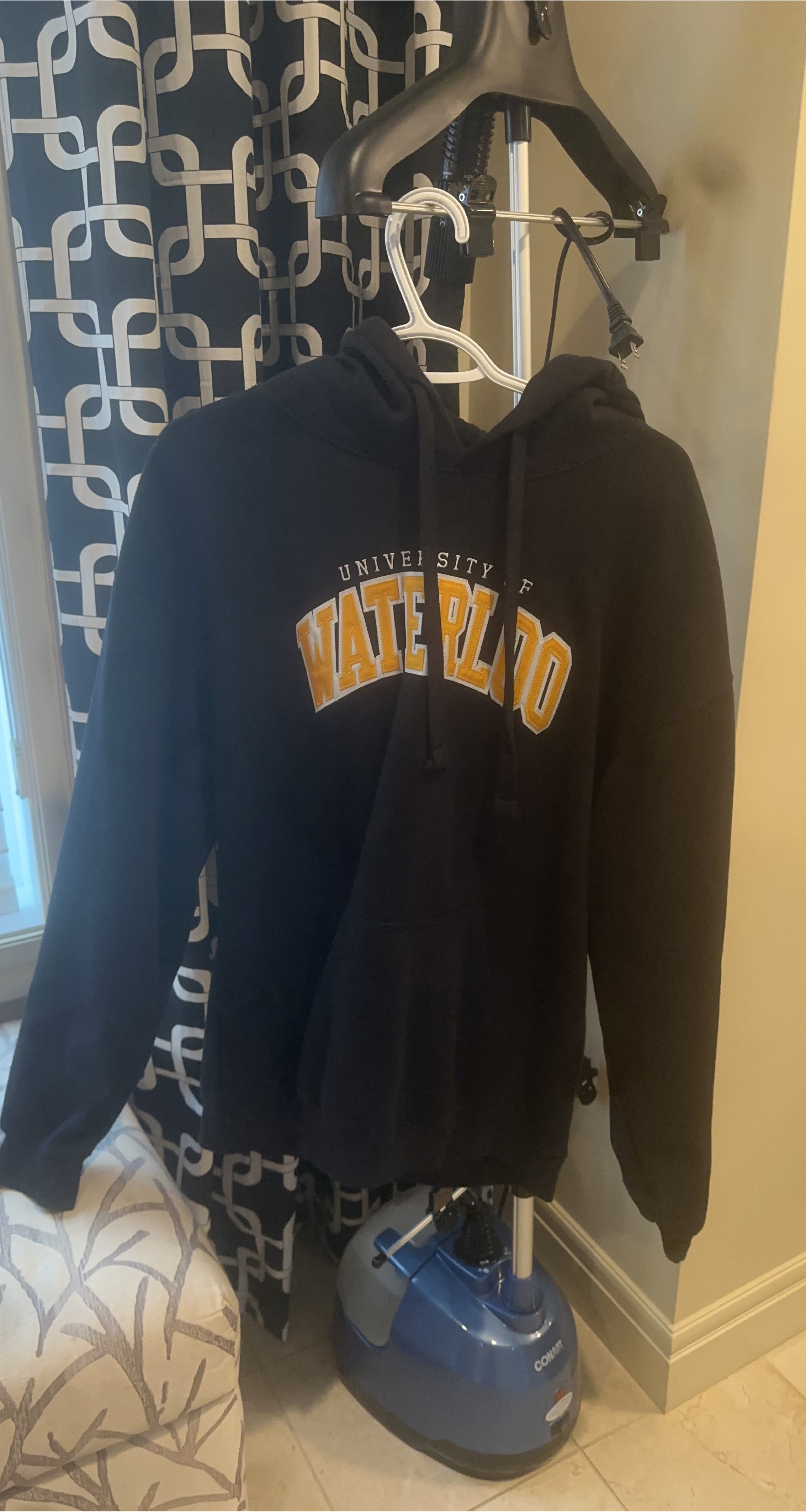 University of Waterloo Black Hoodie thumbnail
