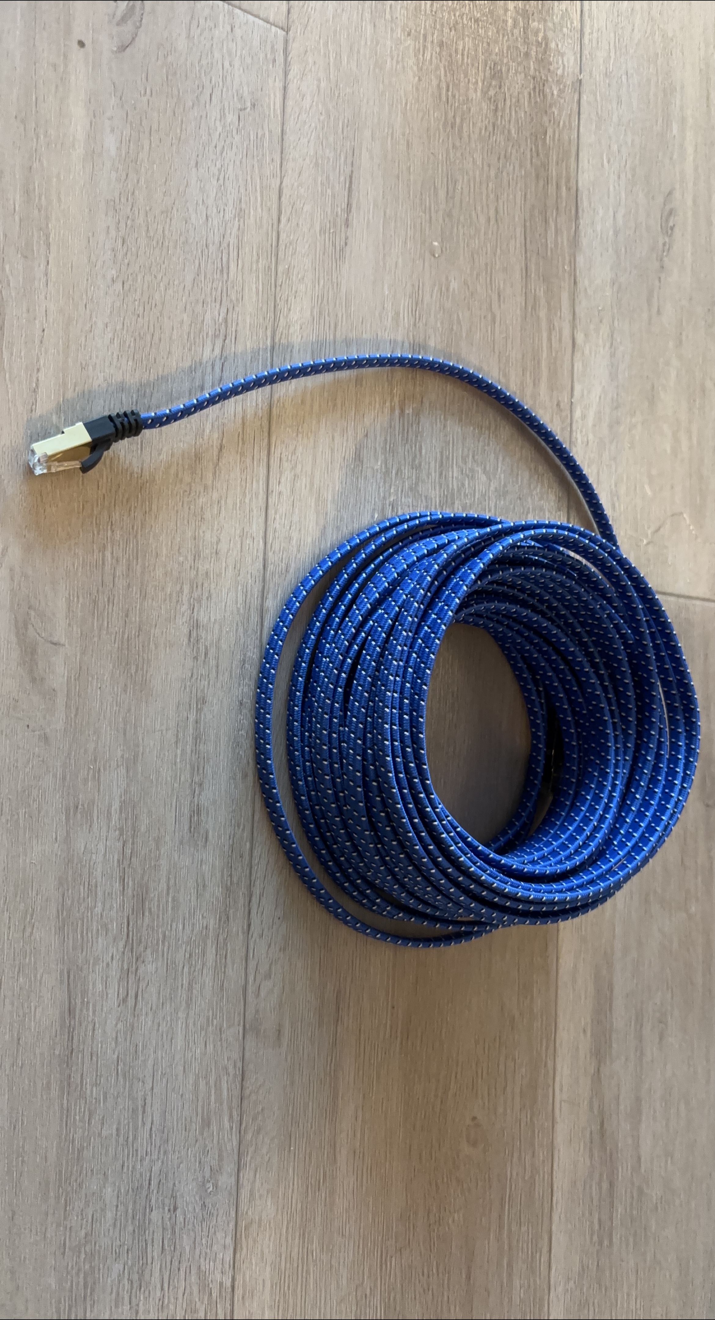 Blue Ethernet Cable - 50ft long thumbnail