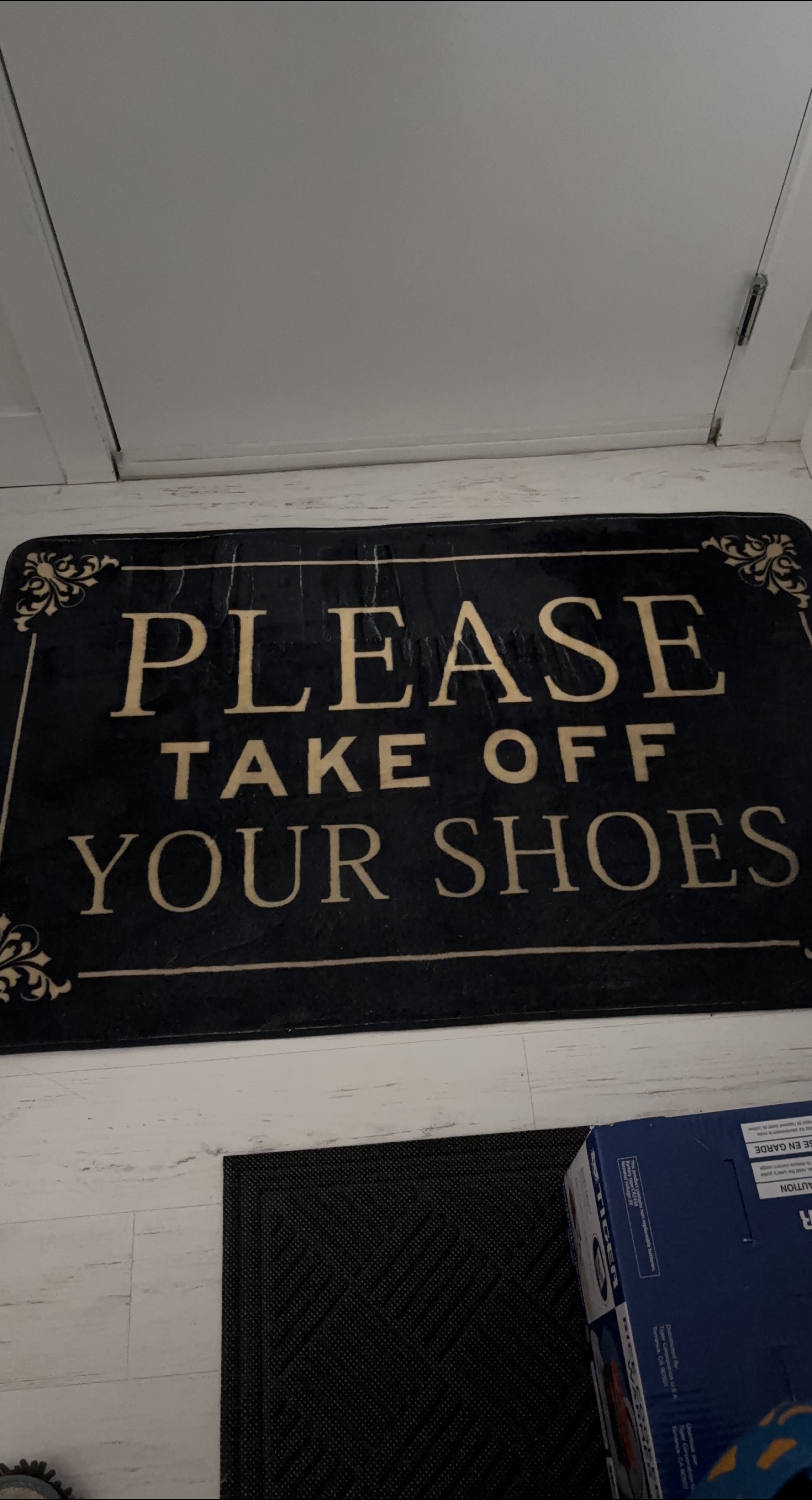 "Please Take Off Your Shoes" Door Mat thumbnail