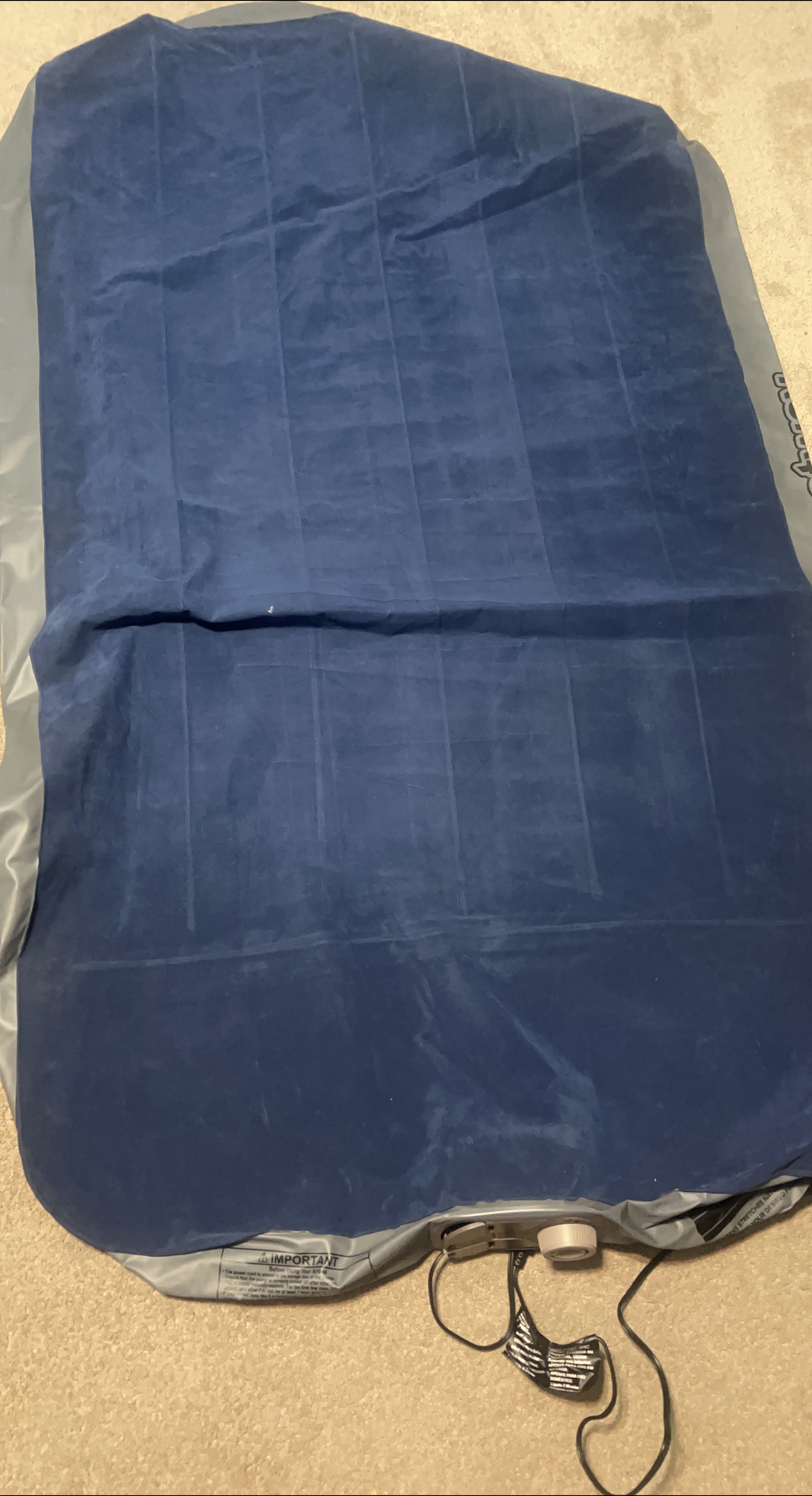 Bestway Air Mattress - Blue Twin size thumbnail