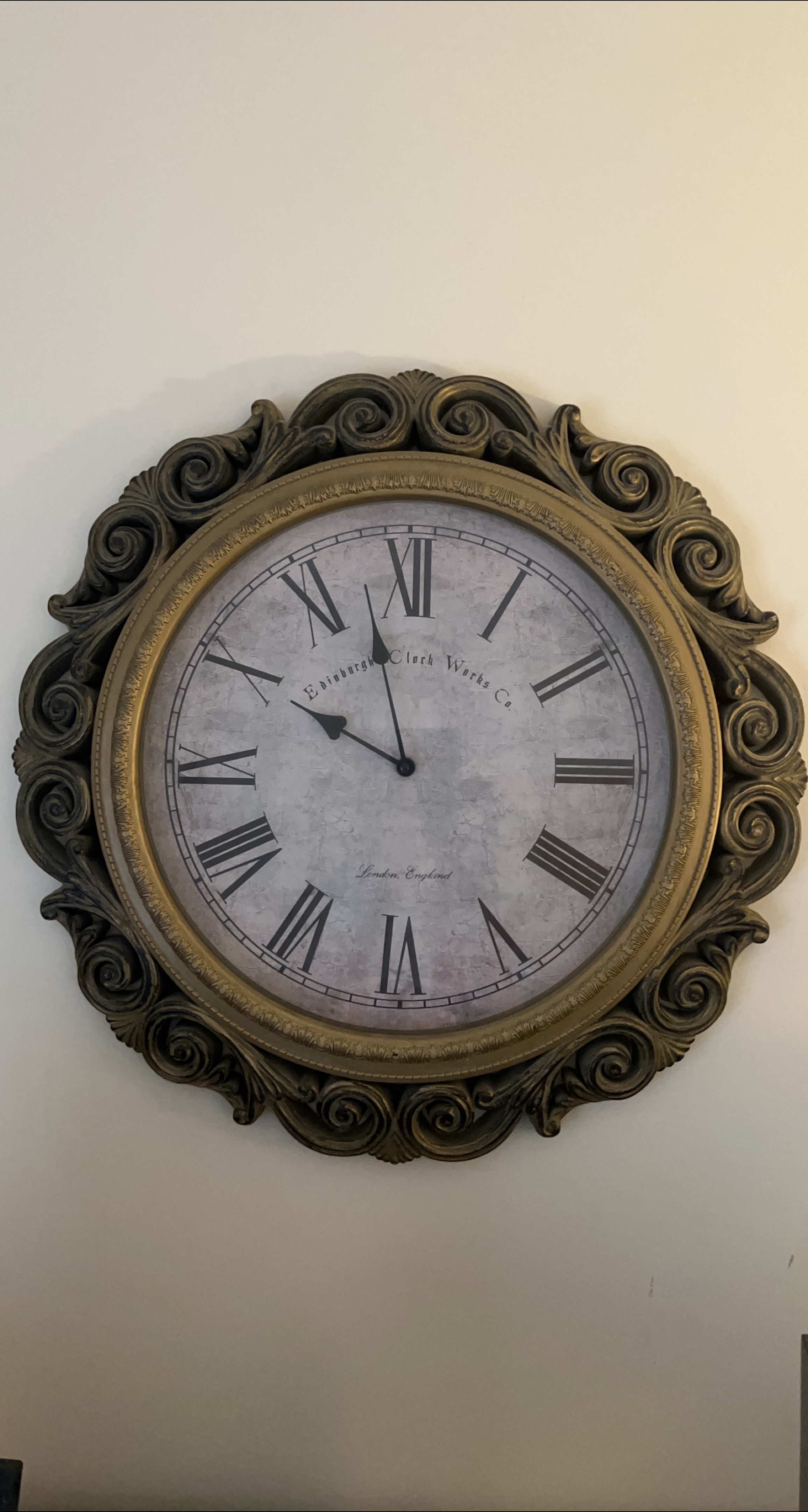 Edinburgh Clock Works Co. Wall Clock thumbnail