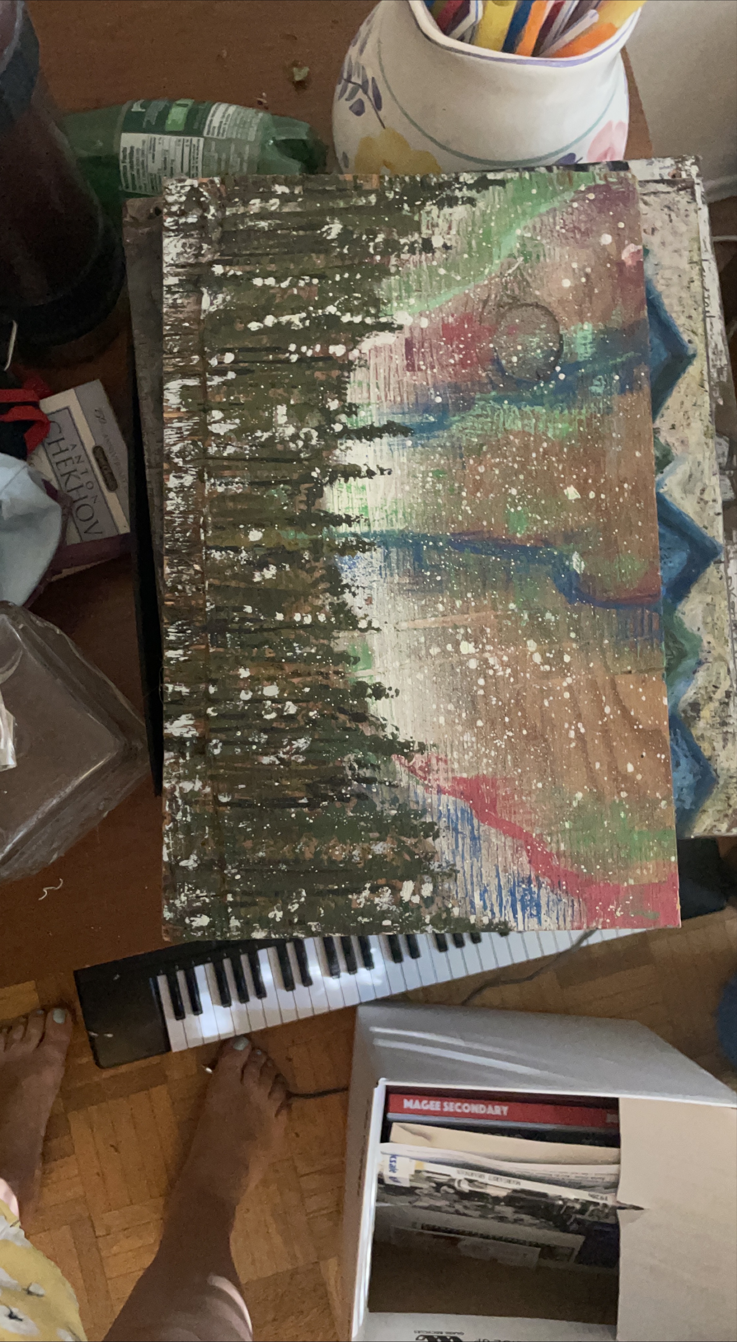 Hand-painted Wood Art thumbnail