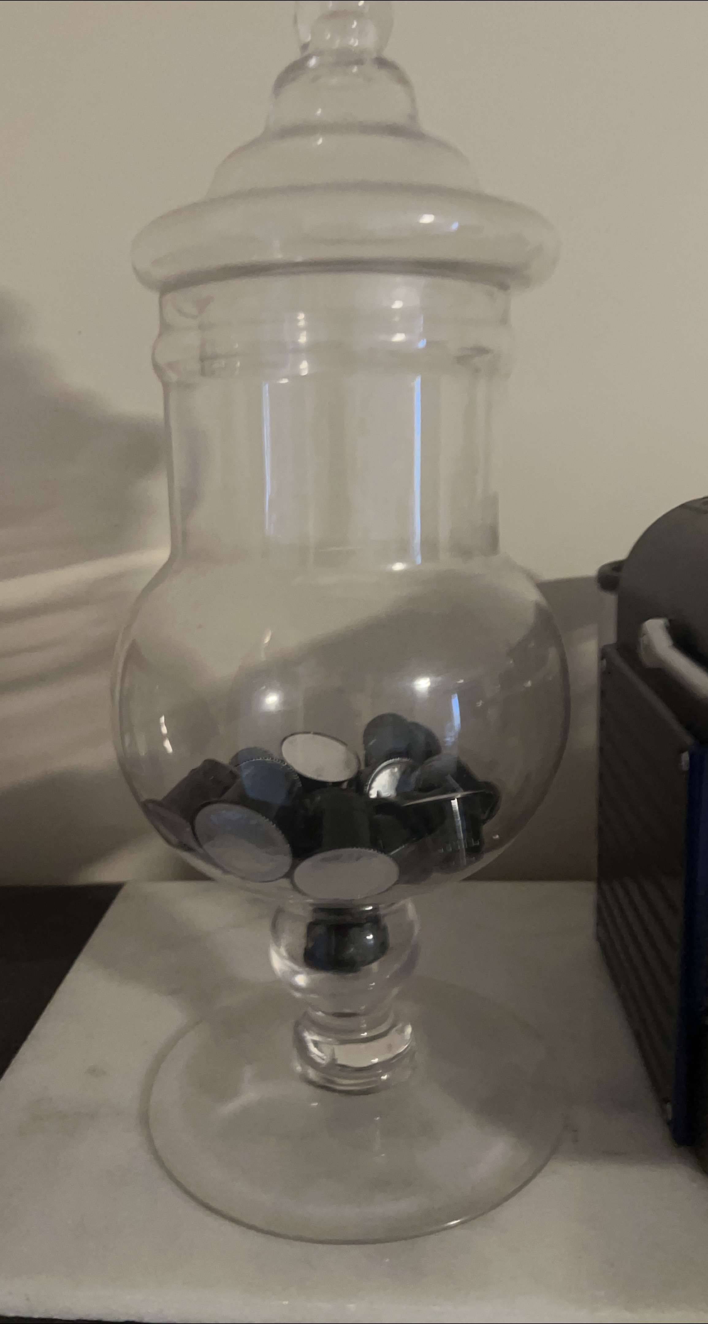 Glass Apothecary Jar with Lid thumbnail