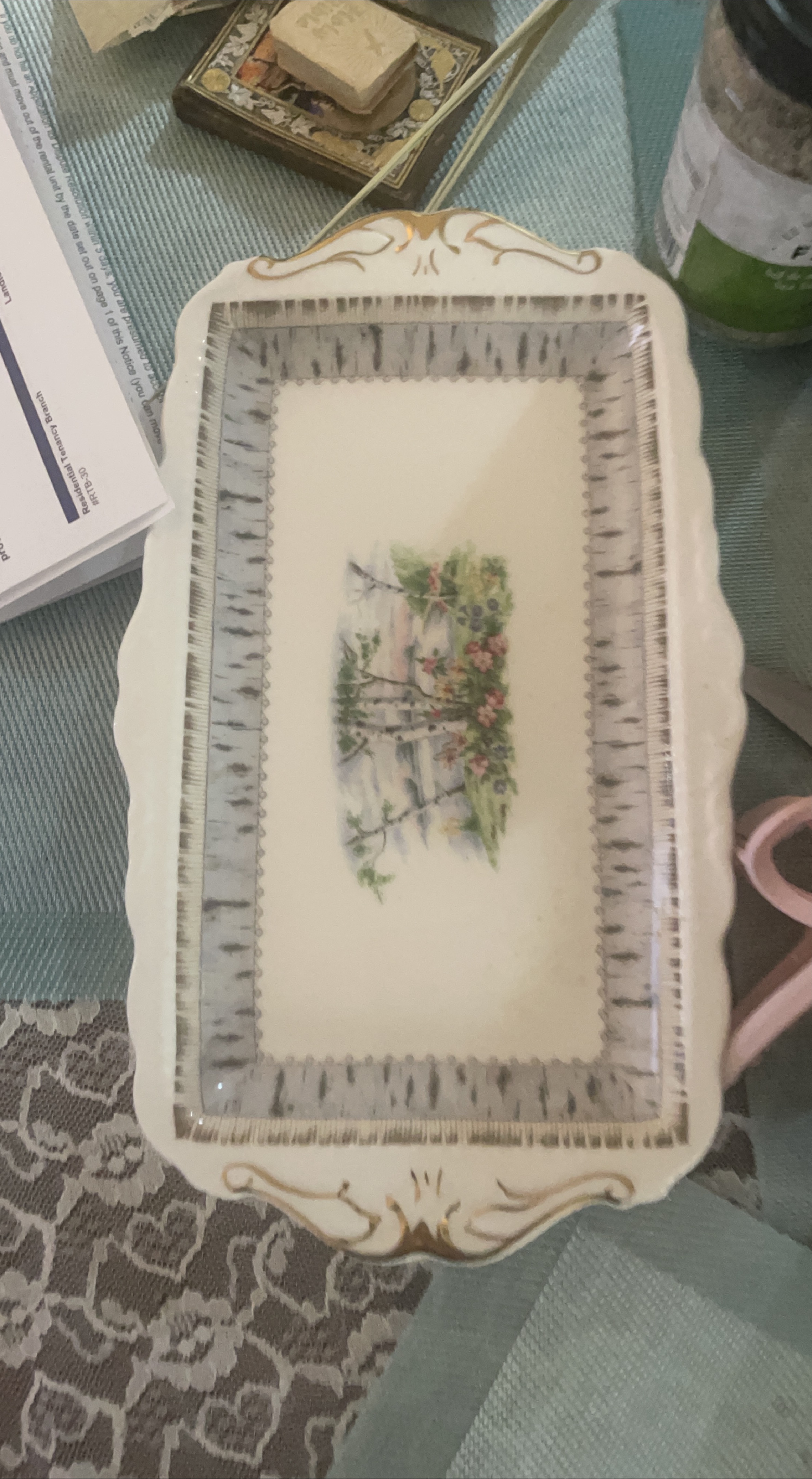 Decorative Rectangular Tray thumbnail