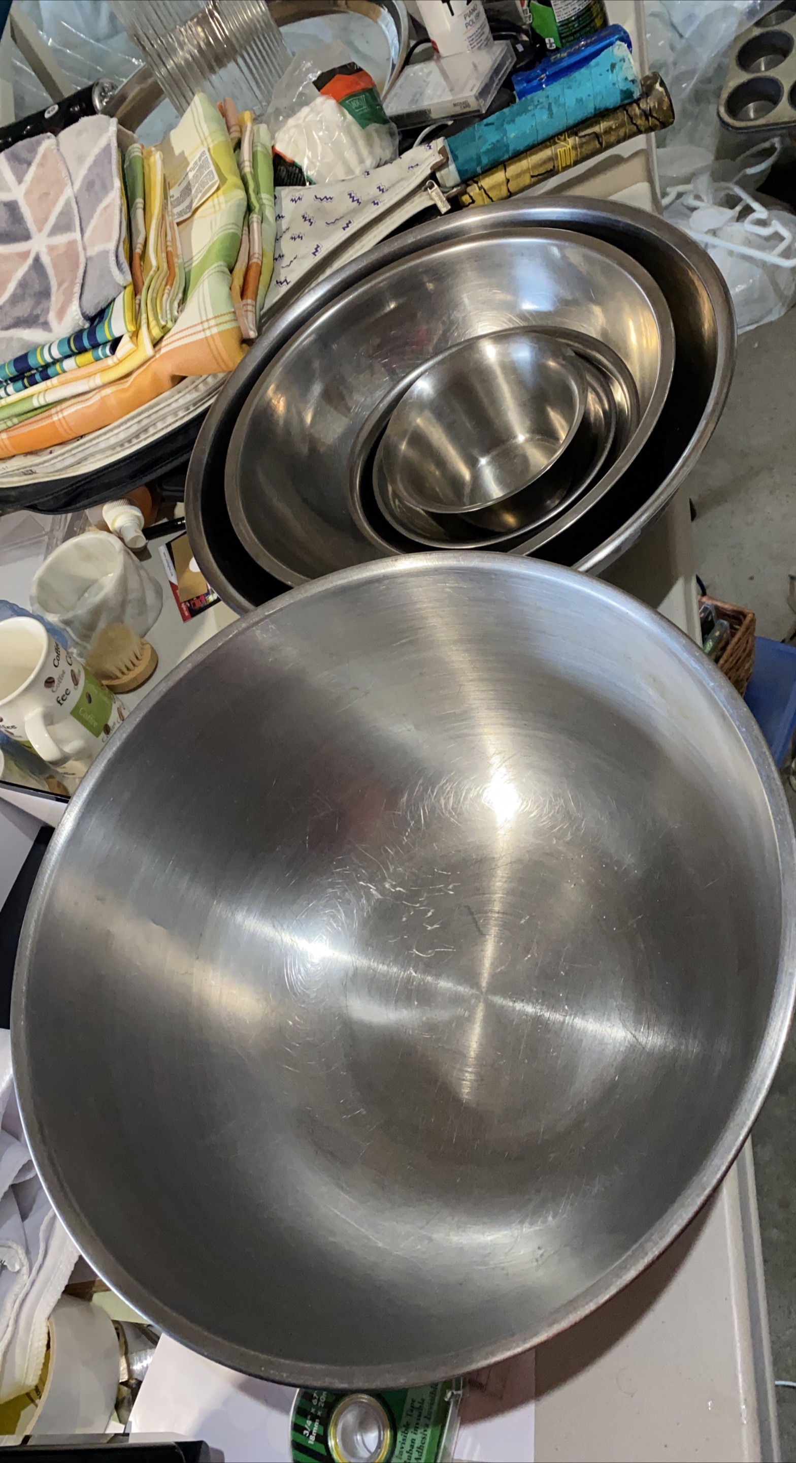 Mixing Bowls - Stainless Steel Set thumbnail