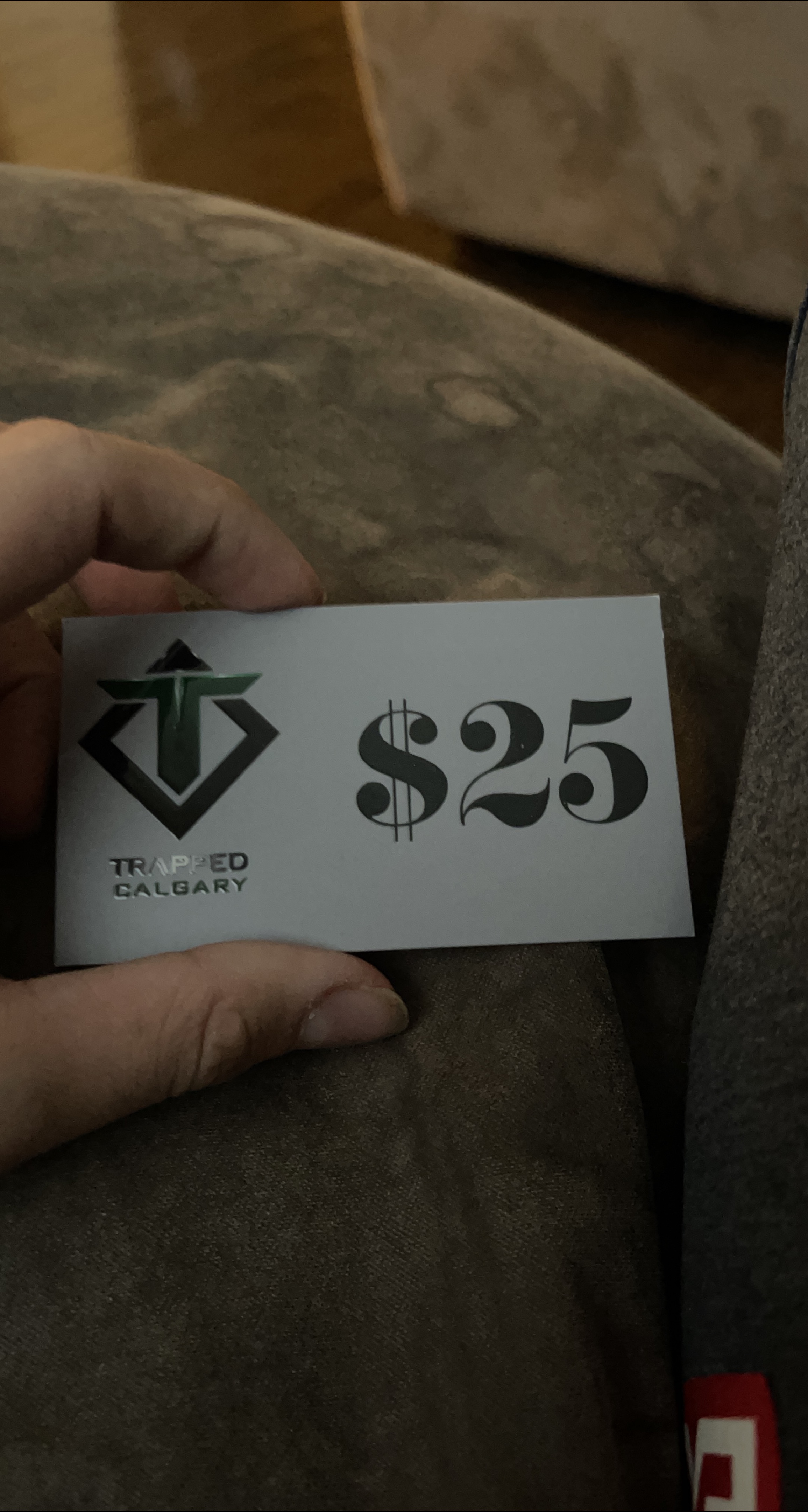 Trapped Calgary $25 Giftcard thumbnail