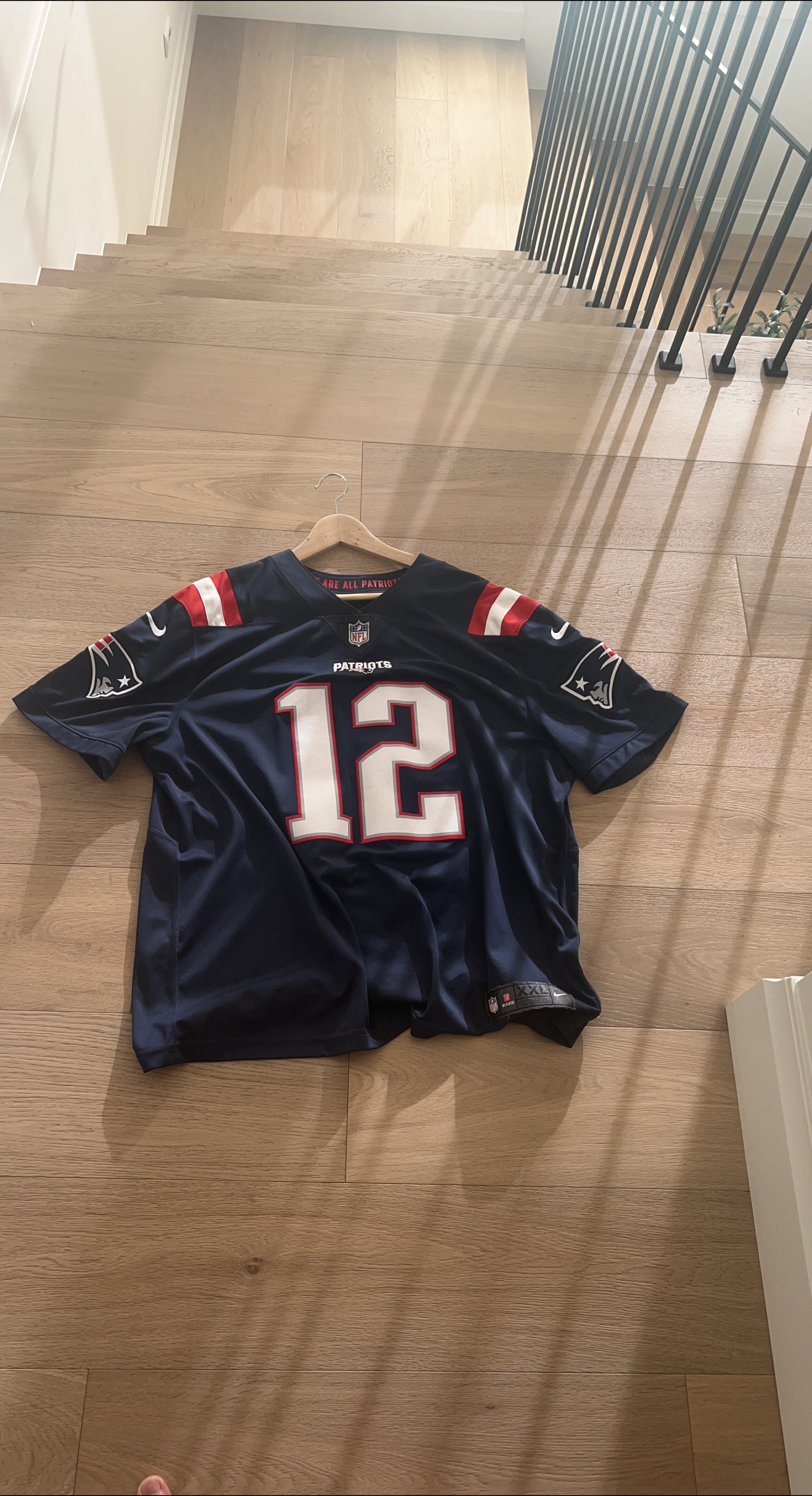 New England Patriots #12 Jersey - XXL thumbnail