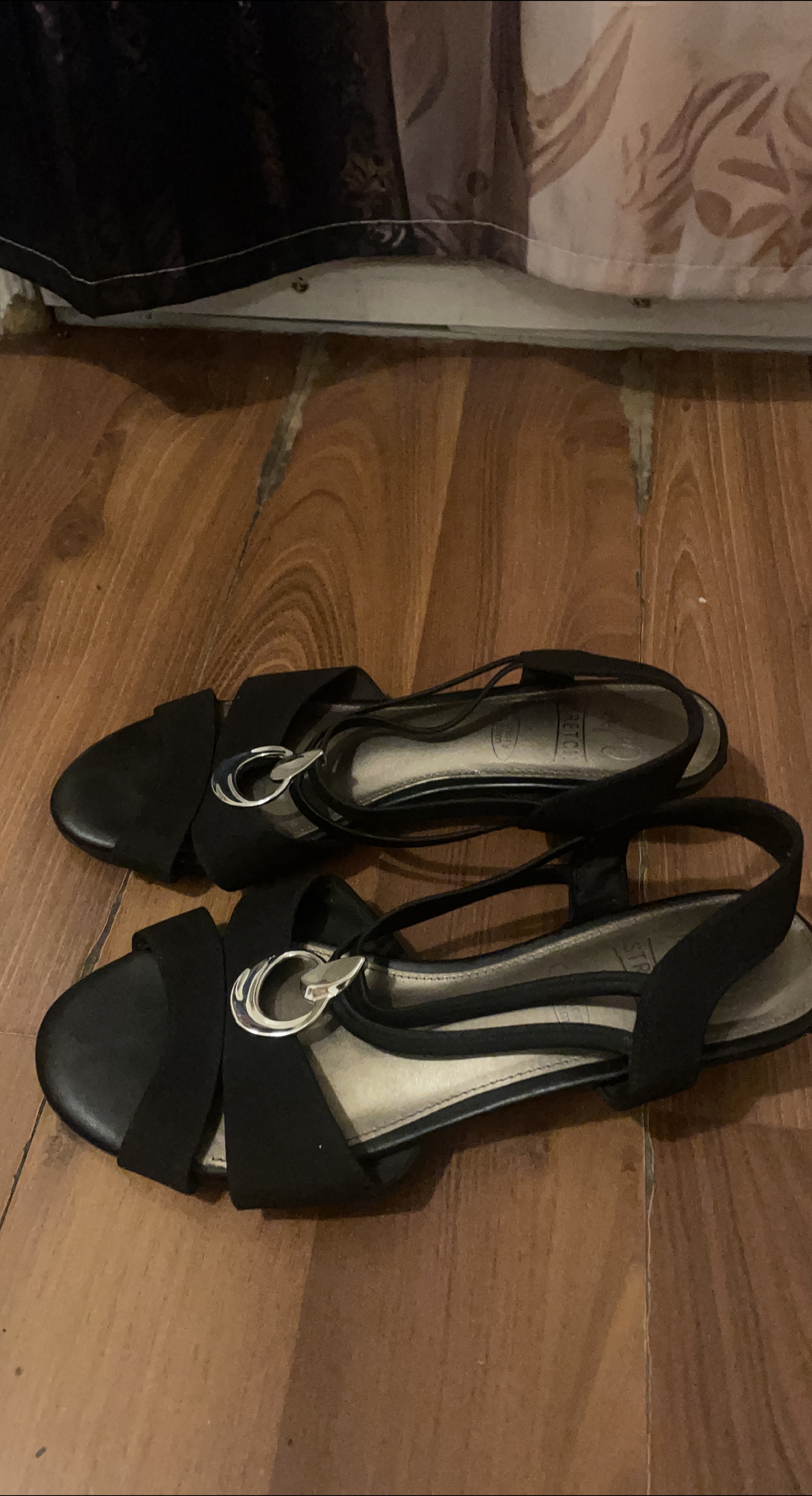 STREETS AHEAD Black Sandals thumbnail