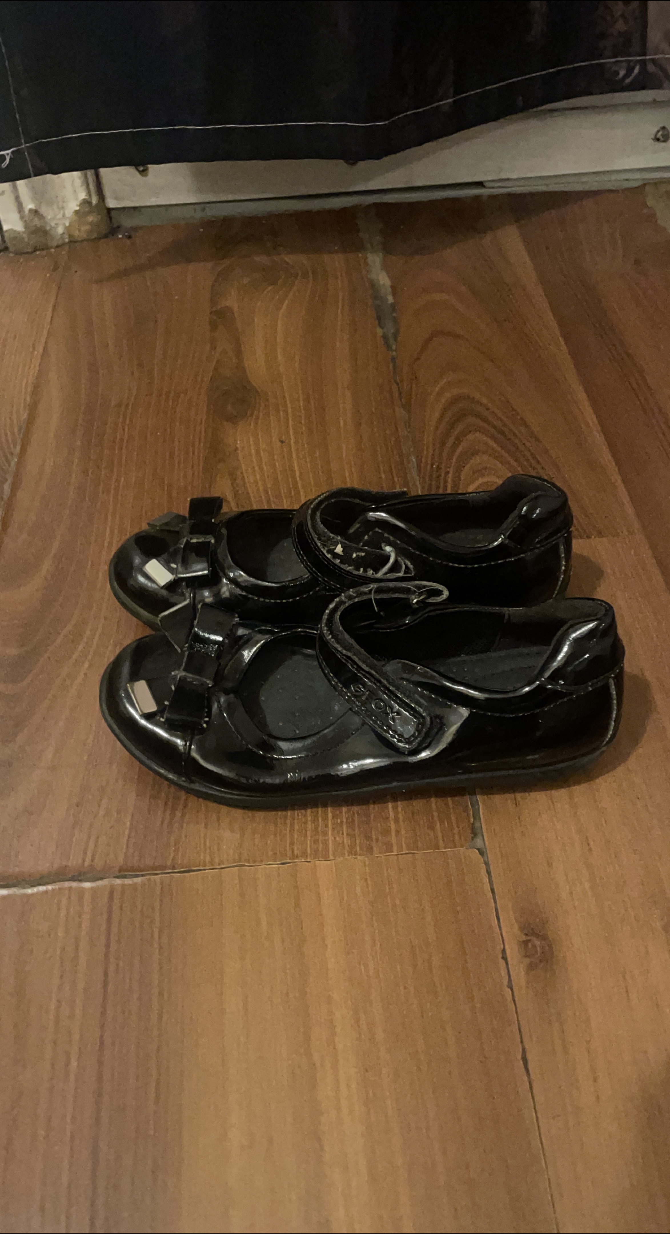 Geox Black Patent Leather Mary Janes thumbnail