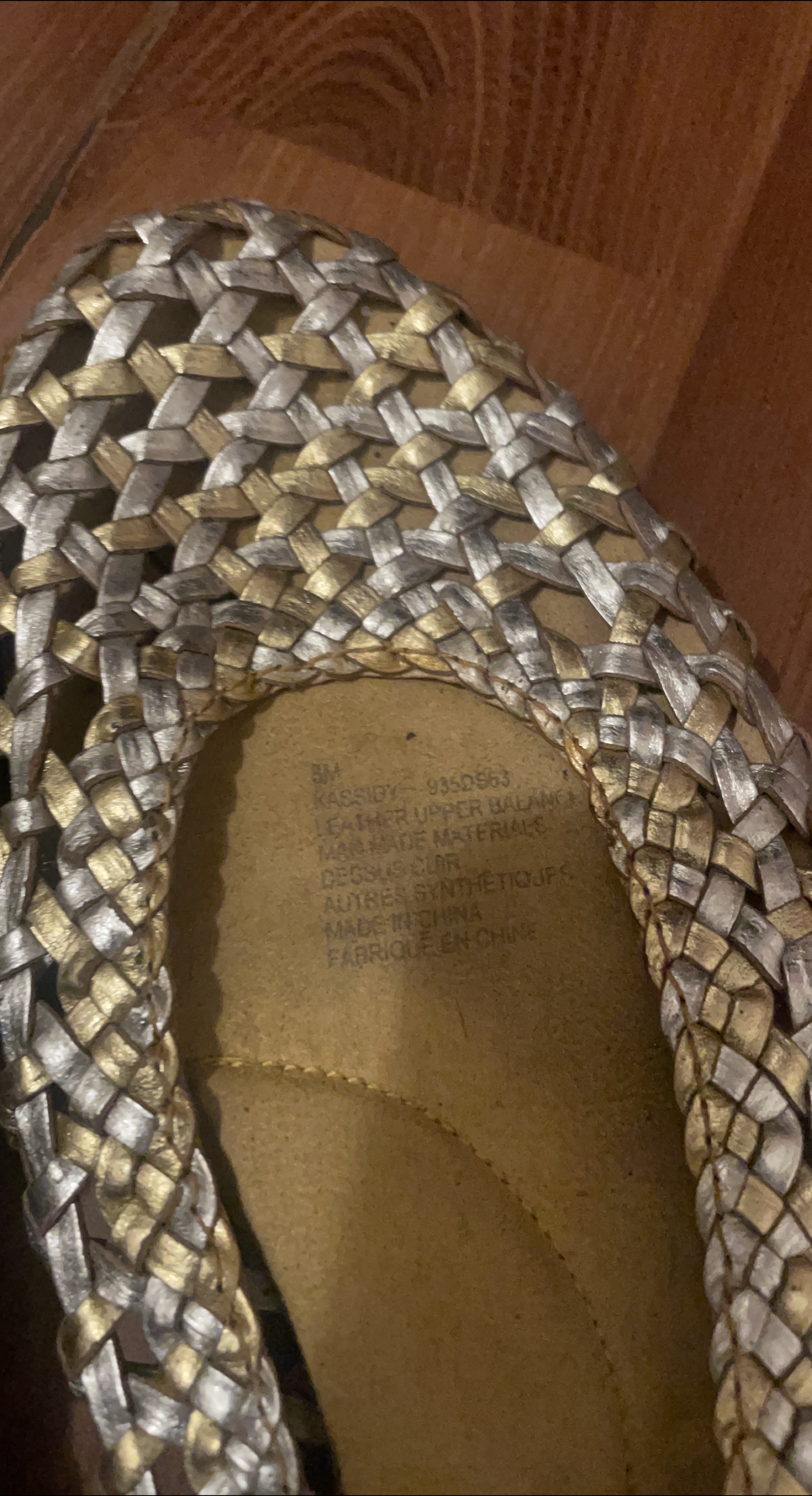 BM Kassidy Woven Flats - Size 8M thumbnail