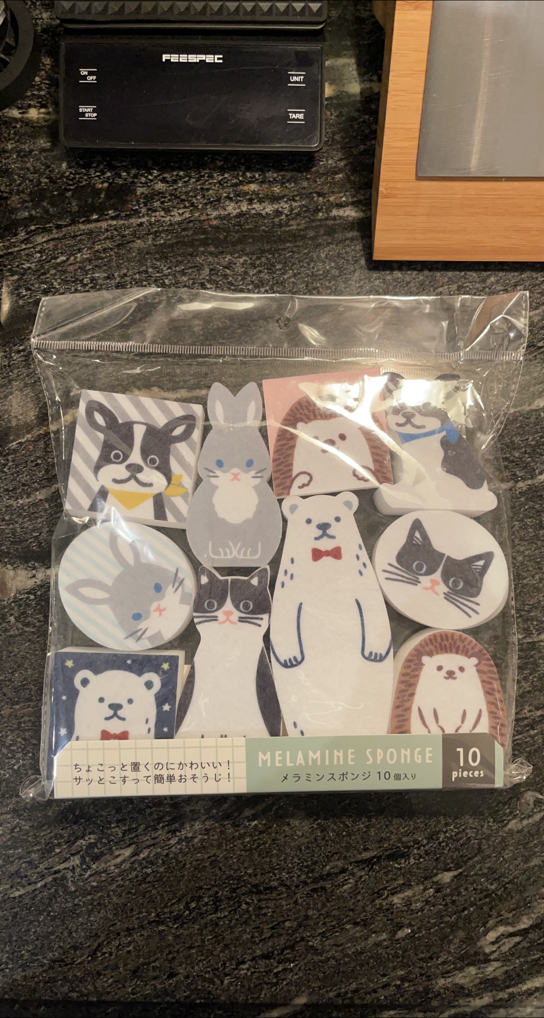 Karinpia Melamine Animals Sponges - 10 Pieces thumbnail