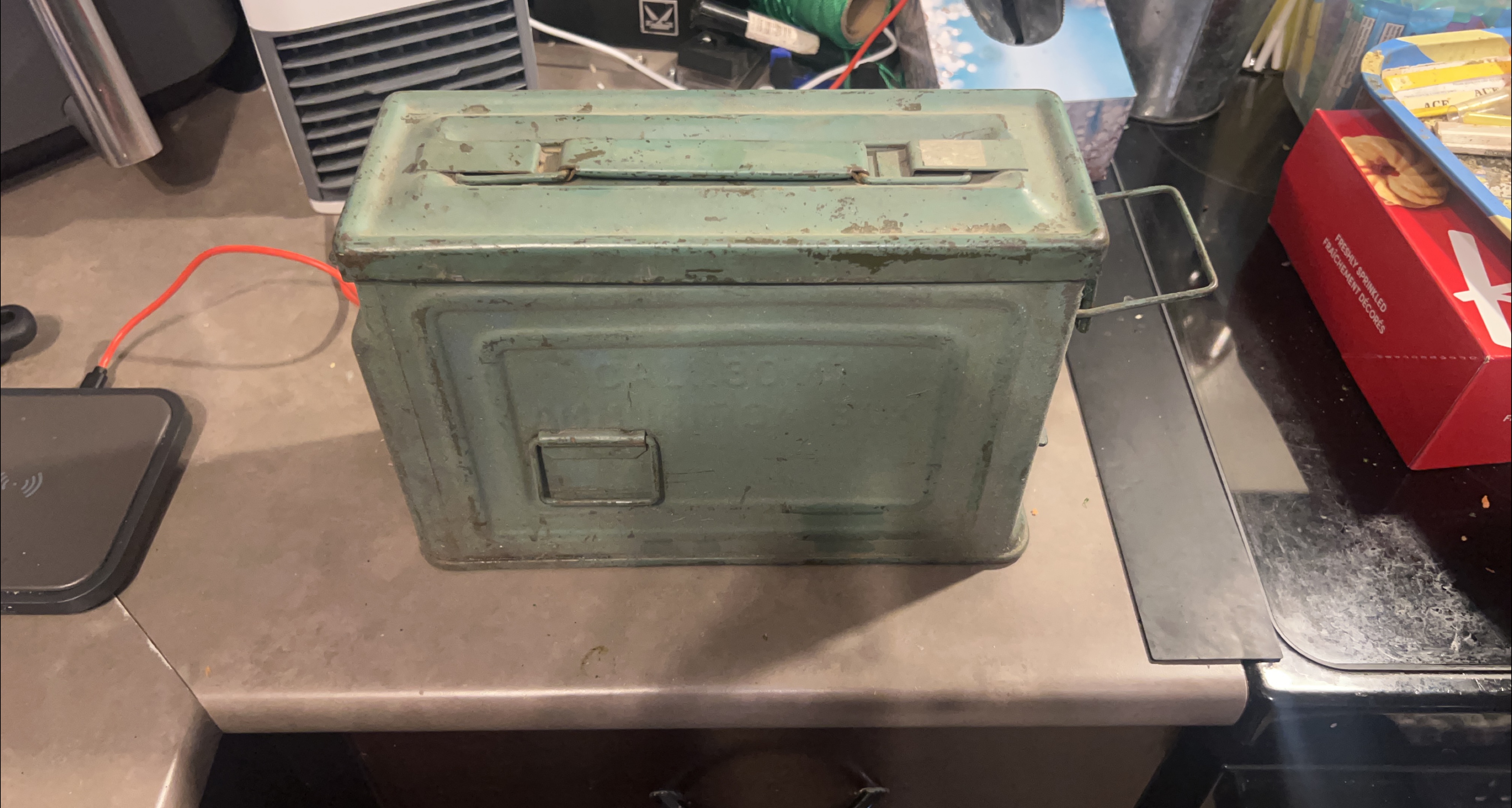 Vintage Cal .30 M1 Ammunition Box thumbnail
