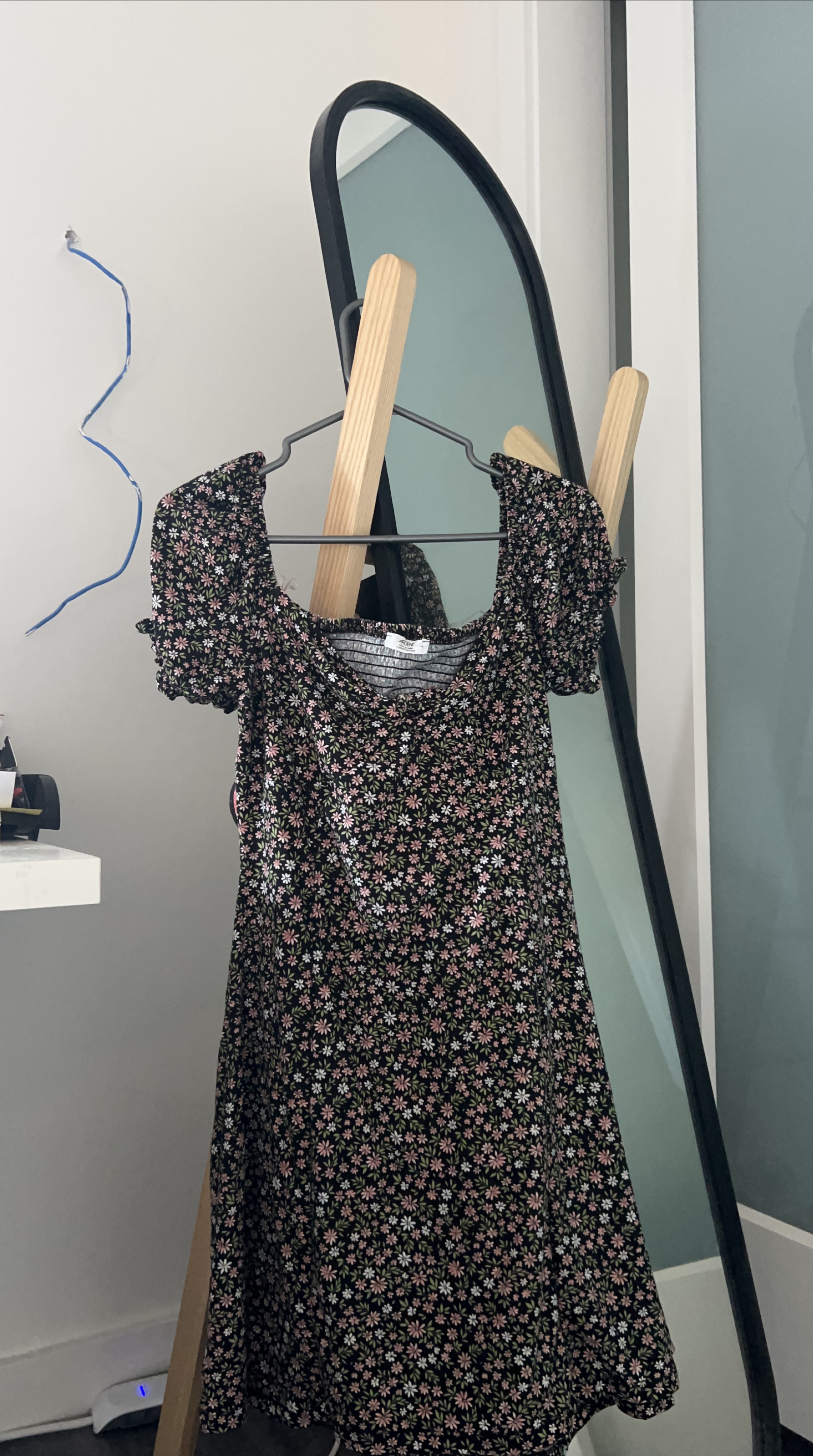 Ardene Floral Mini Dress - Size L thumbnail
