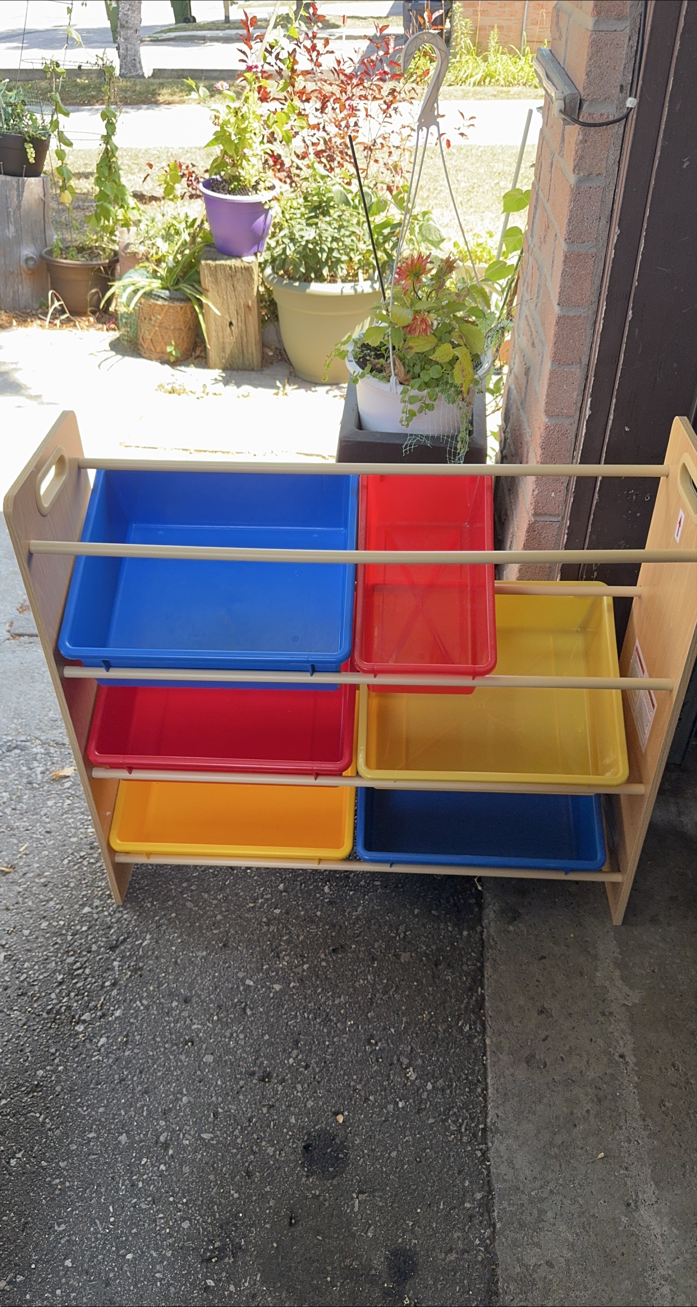 Kids Toy Storage Organizer with Bins thumbnail