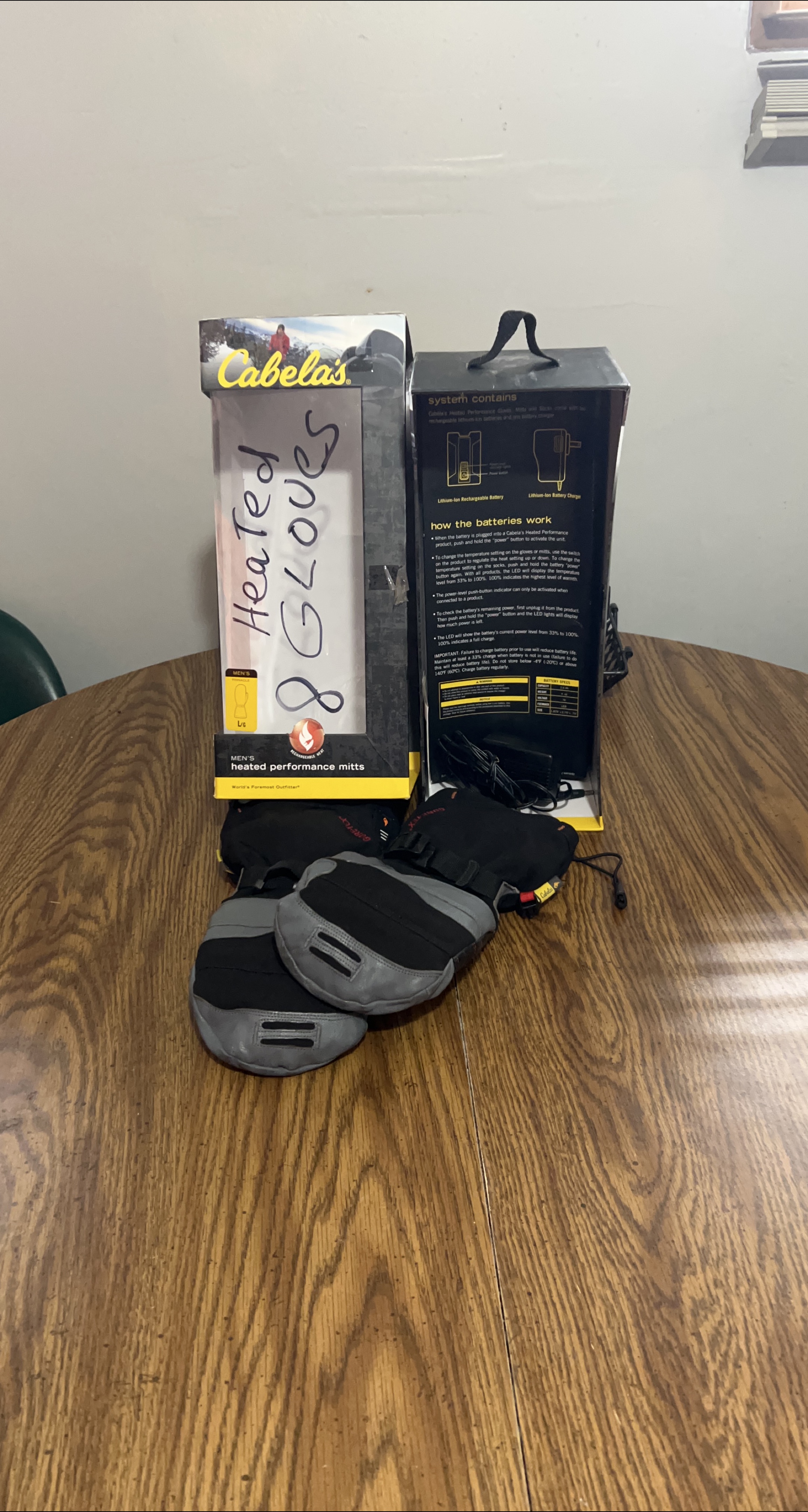 Cabela's Men's Heated Performance Mitts L/G thumbnail