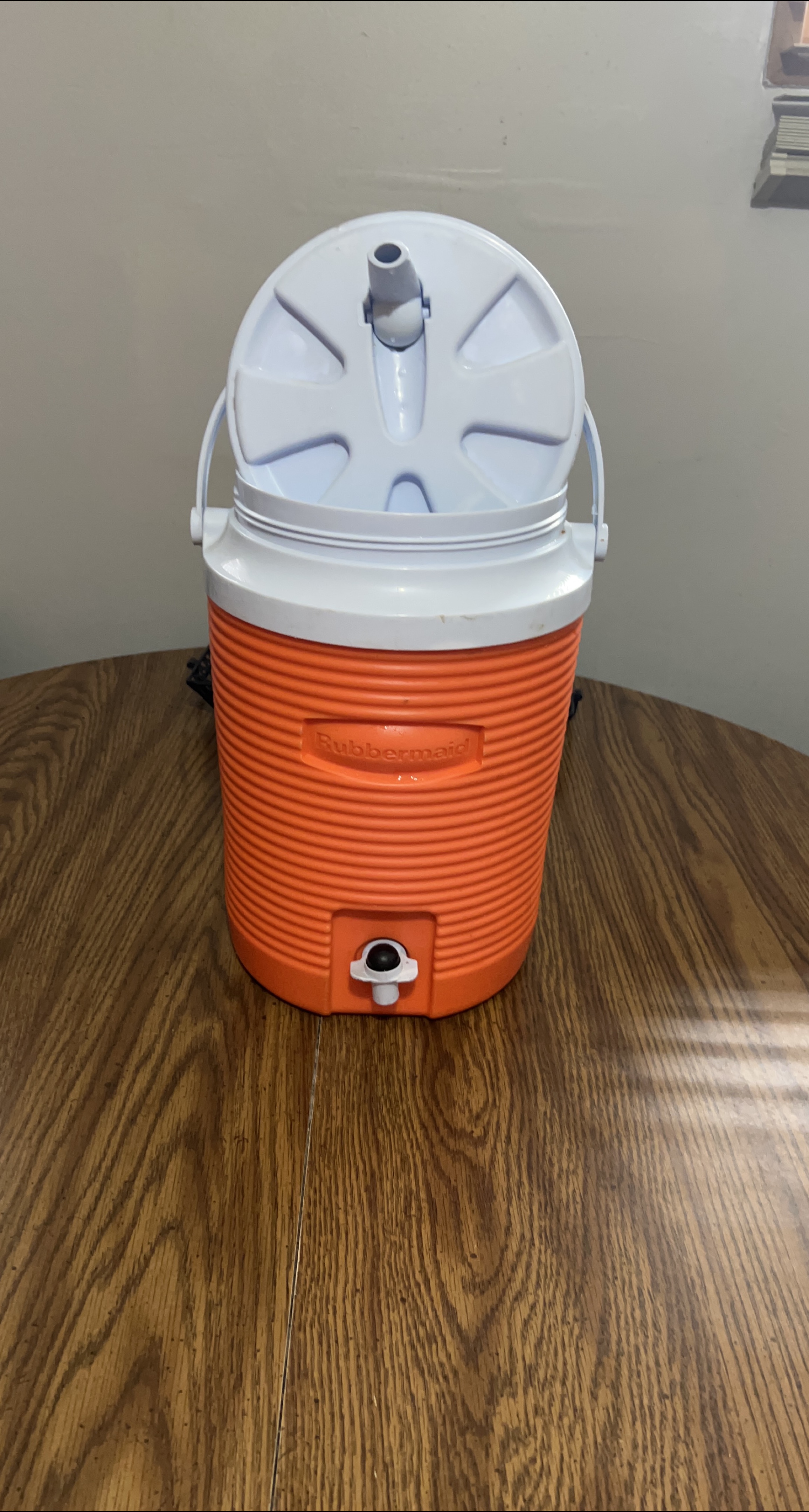 Rubbermaid Orange Water Cooler thumbnail