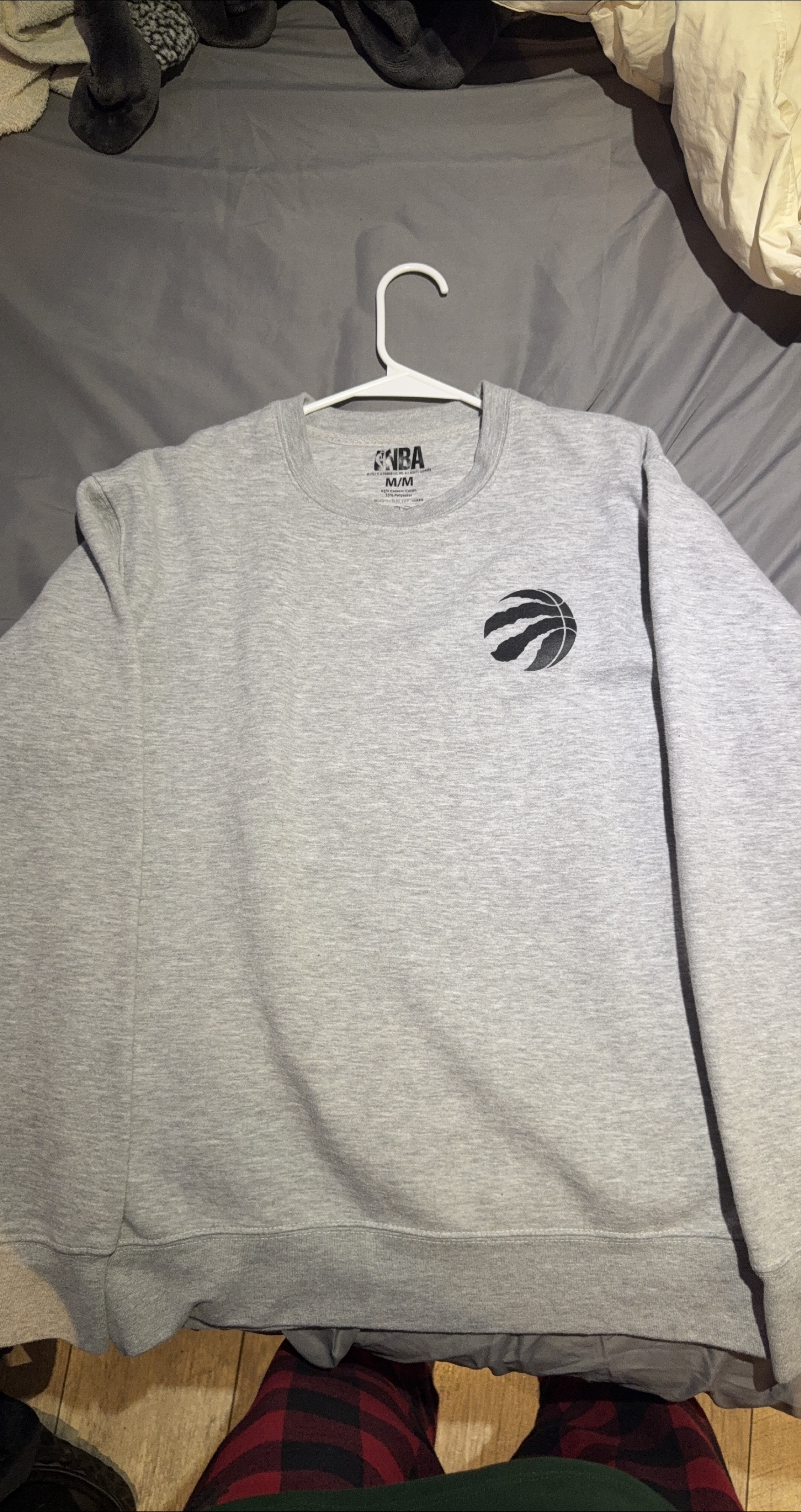 NBA Toronto Raptors Grey Sweatshirt - M/M thumbnail