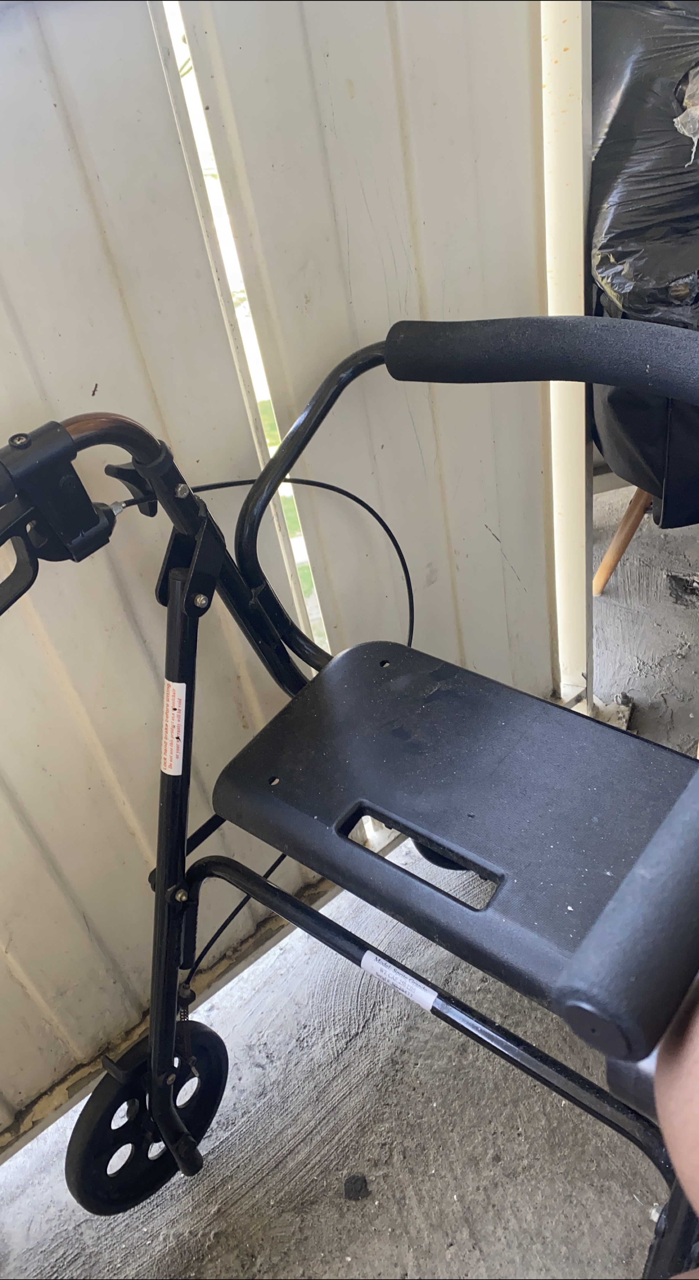 Walker with Seat