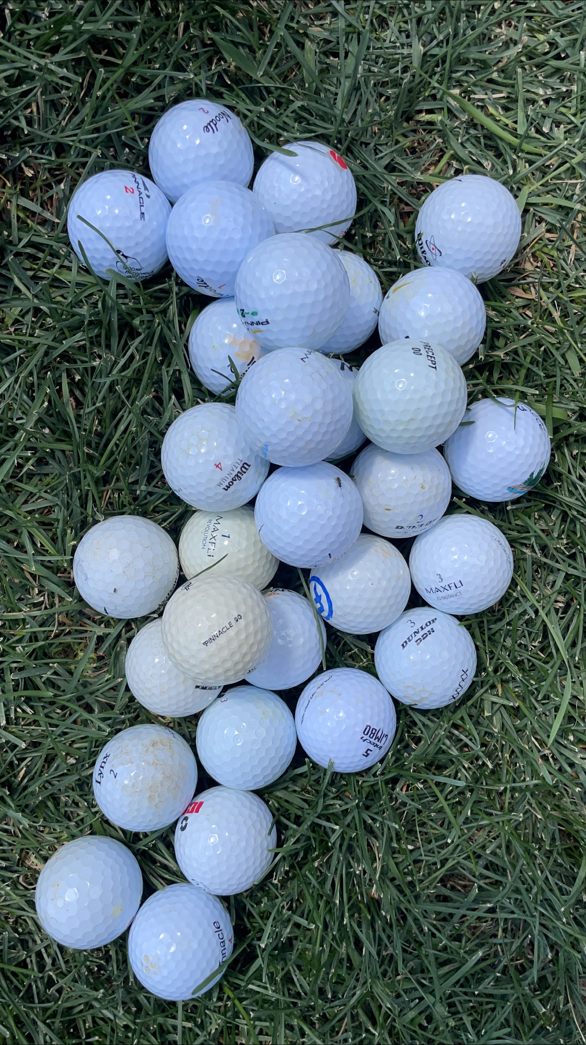Mixed Golf Balls - Dunlop, Pinnacle, Wilson & More thumbnail