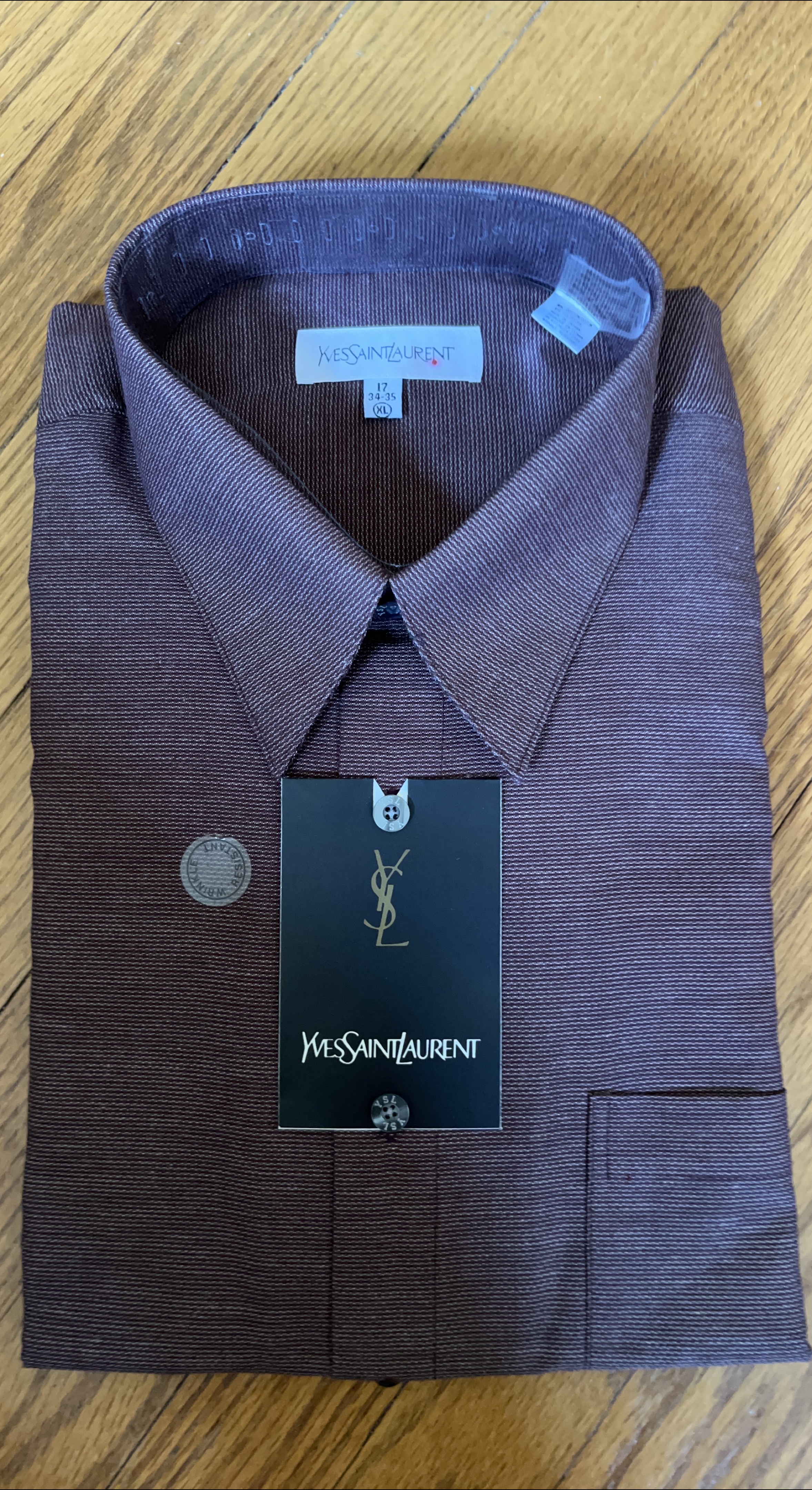 Yves Saint Laurent Dress Shirt XL thumbnail