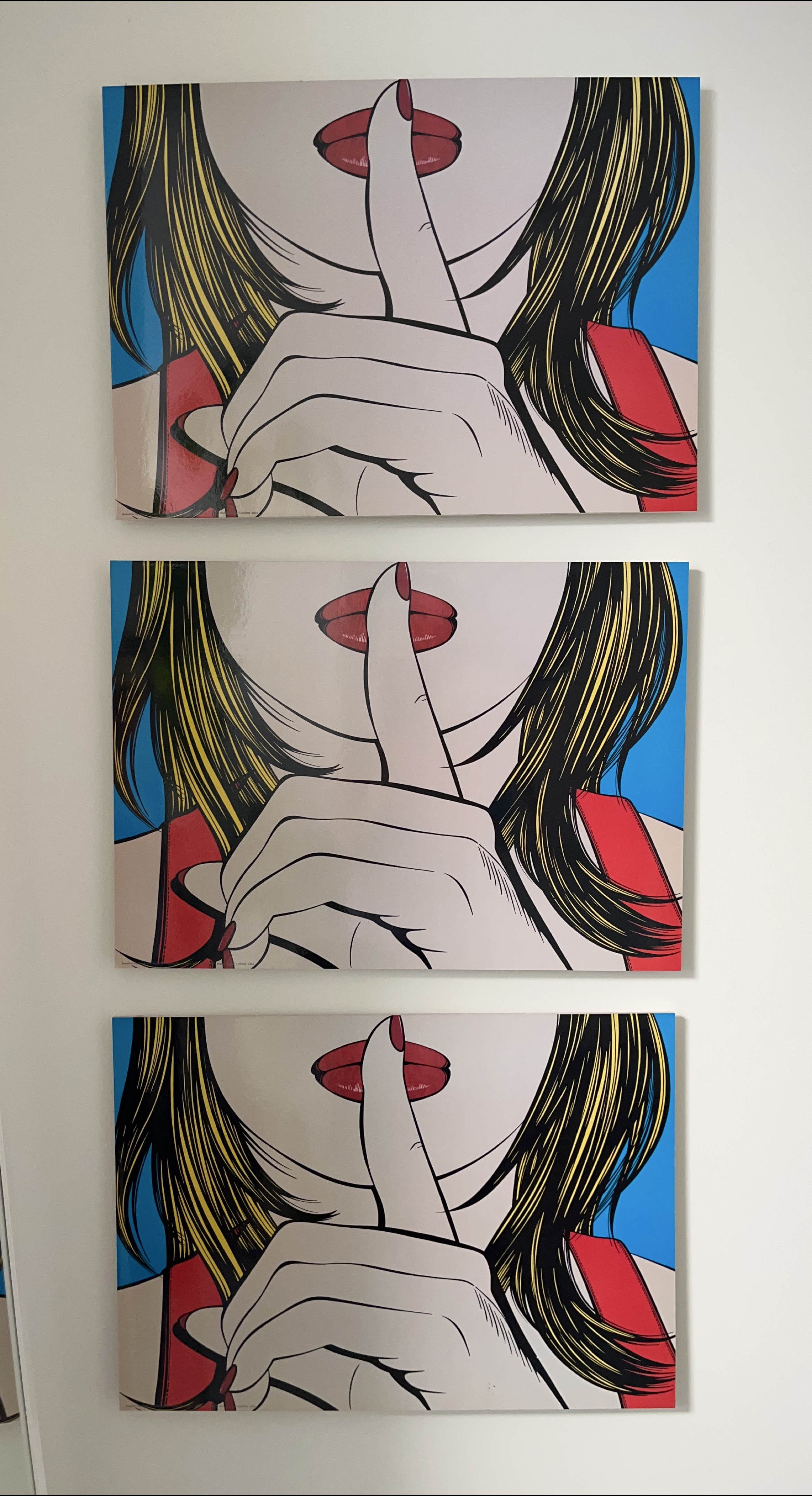 Pop Art Woman Canvas Print thumbnail