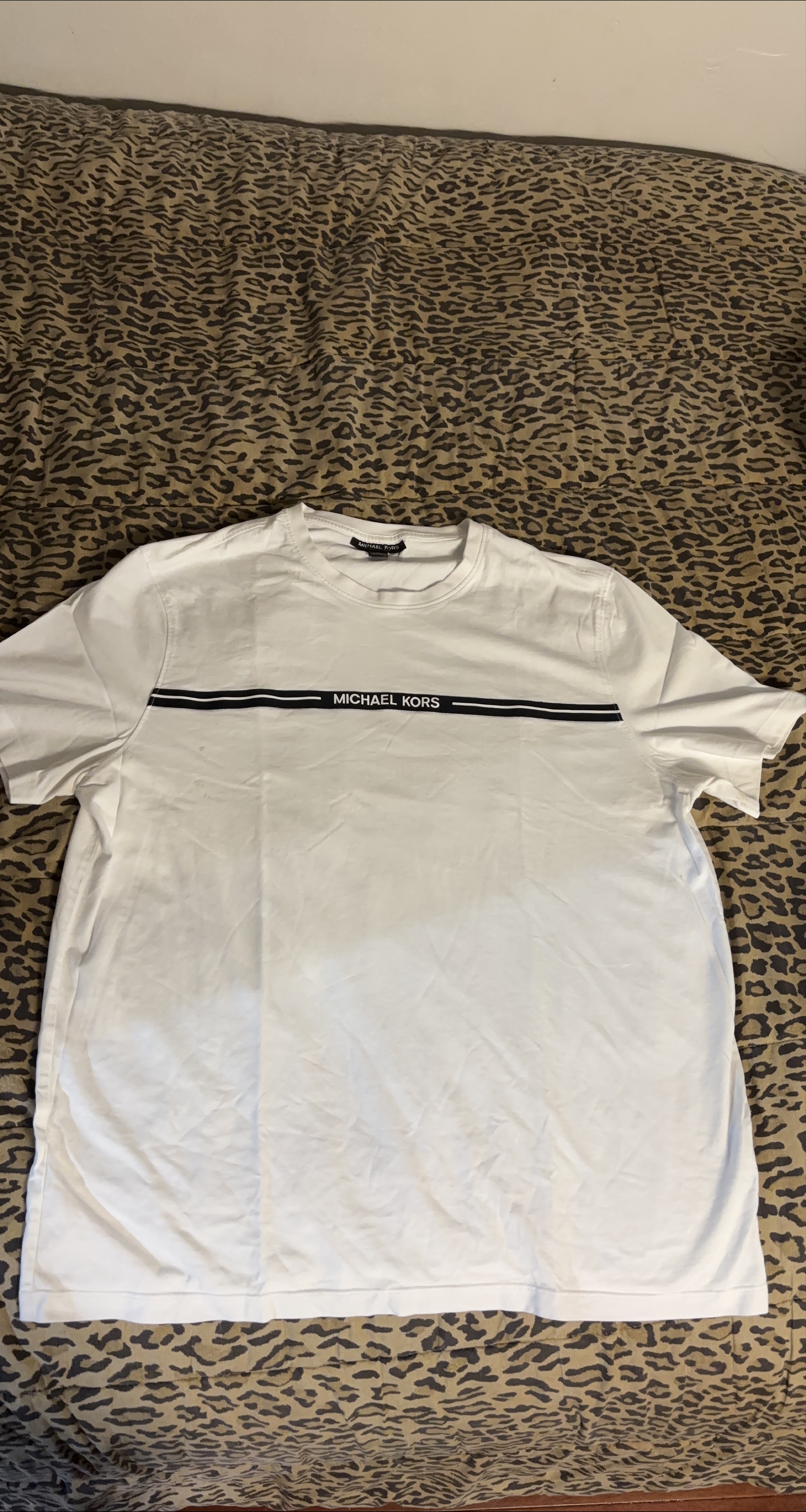 Michael Kors White T-Shirt - XL thumbnail