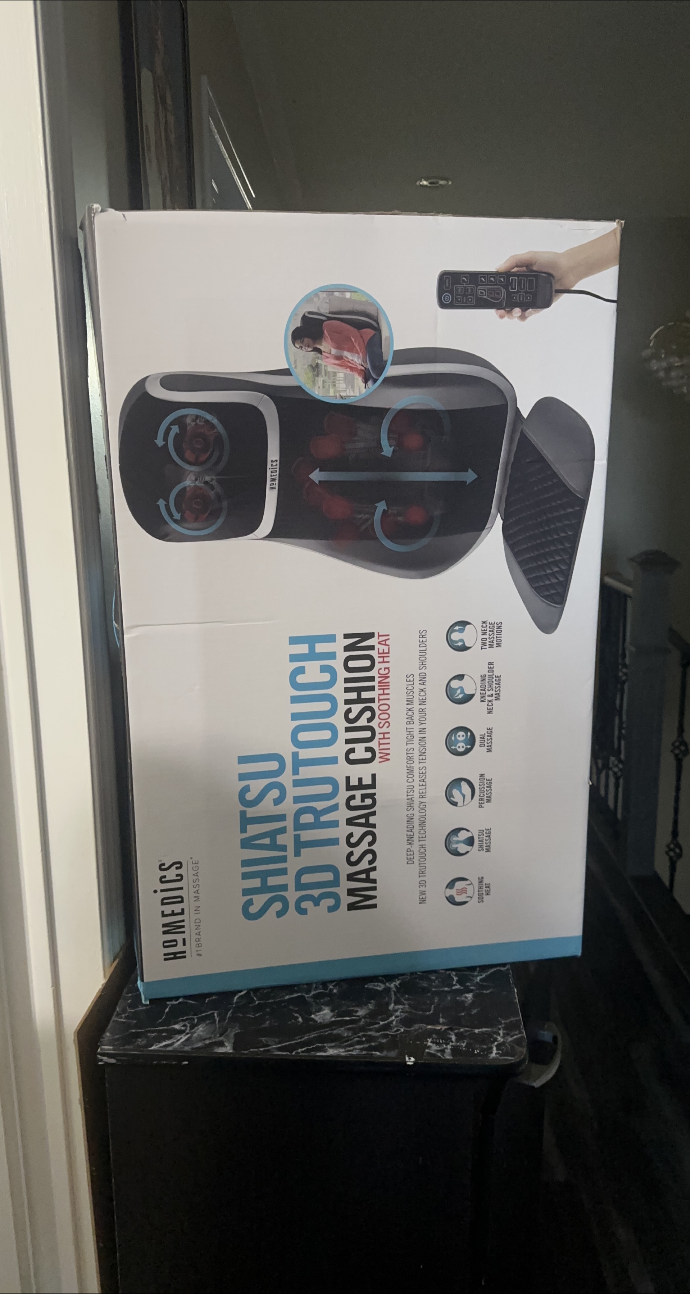 HoMedics Shiatsu 3D TruTouch Massage Cushion thumbnail