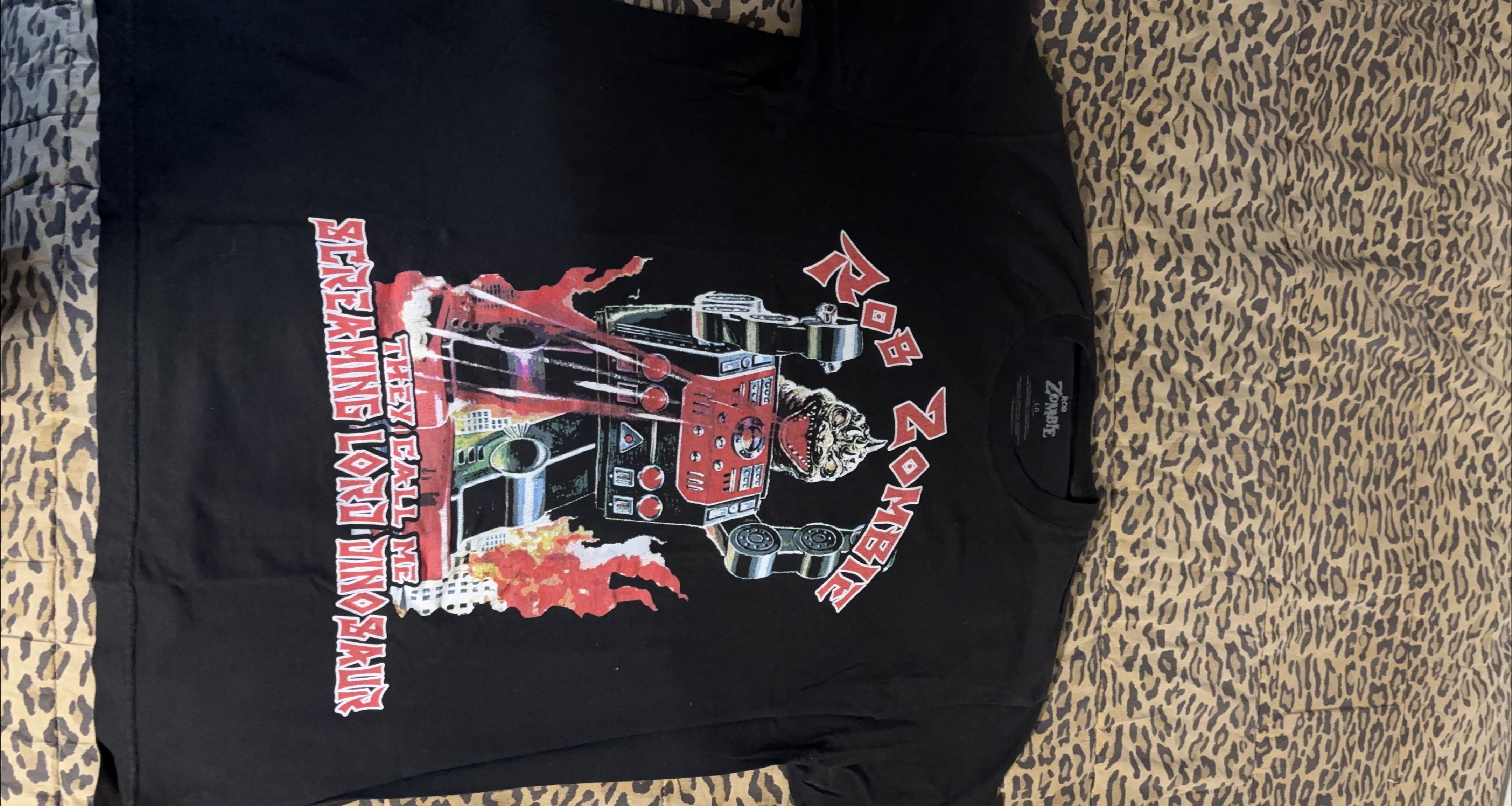 Rob Zombie They Call Me the Screaming Lord T-Shirt - L thumbnail