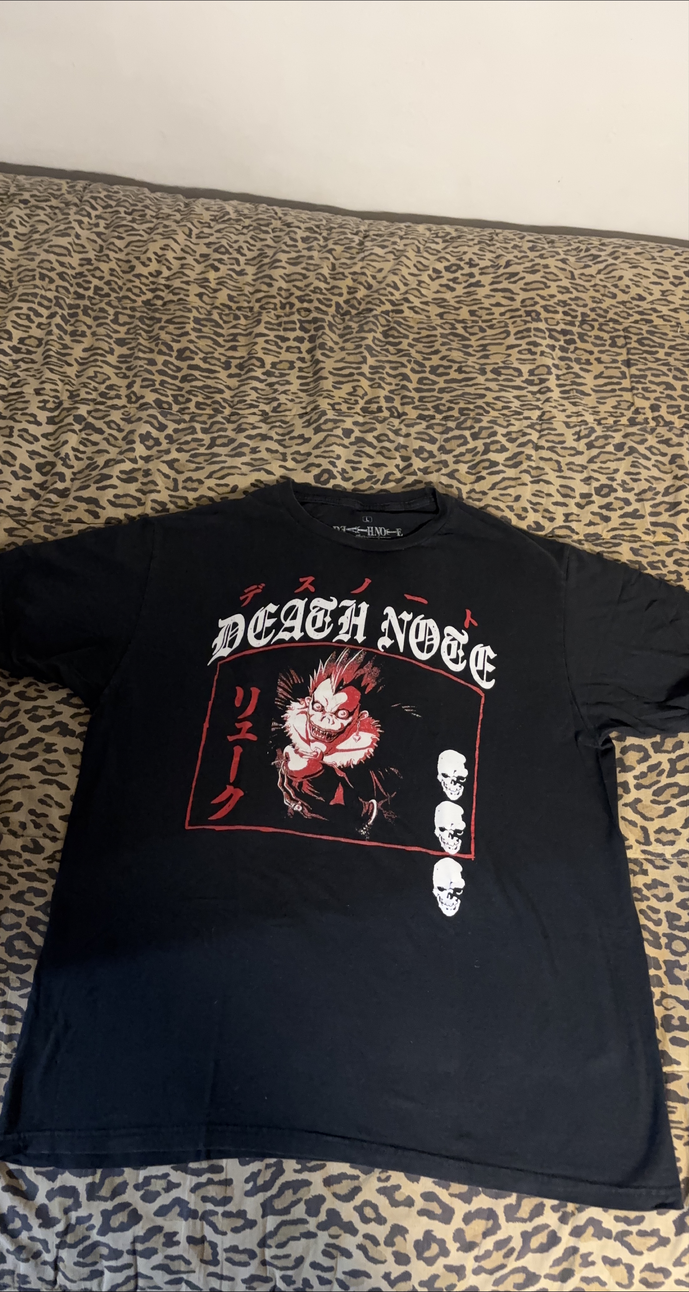 Death Note Black Graphic T-Shirt thumbnail