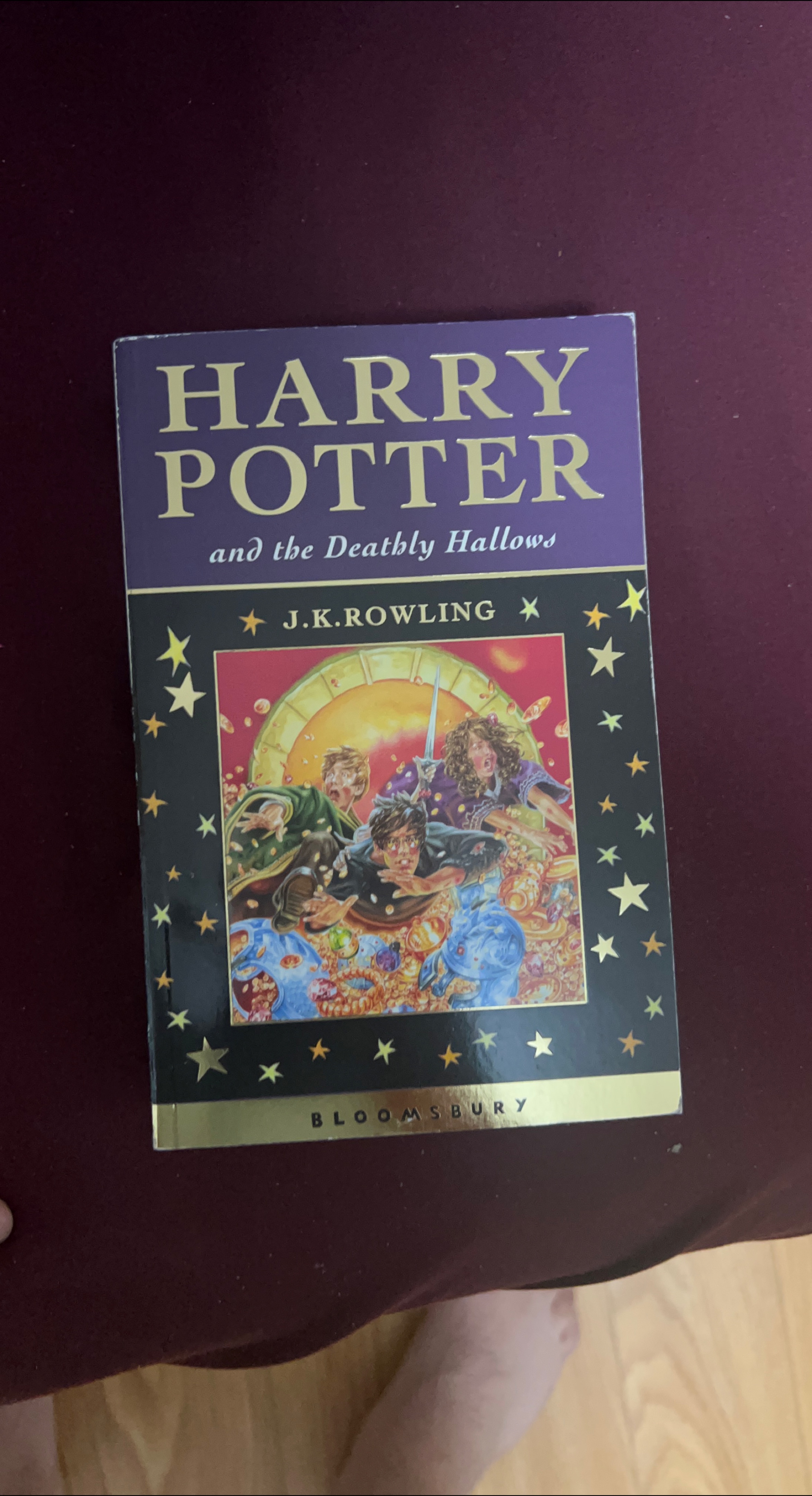 Harry Potter and the Deathly Hallows by J.K. Rowling thumbnail