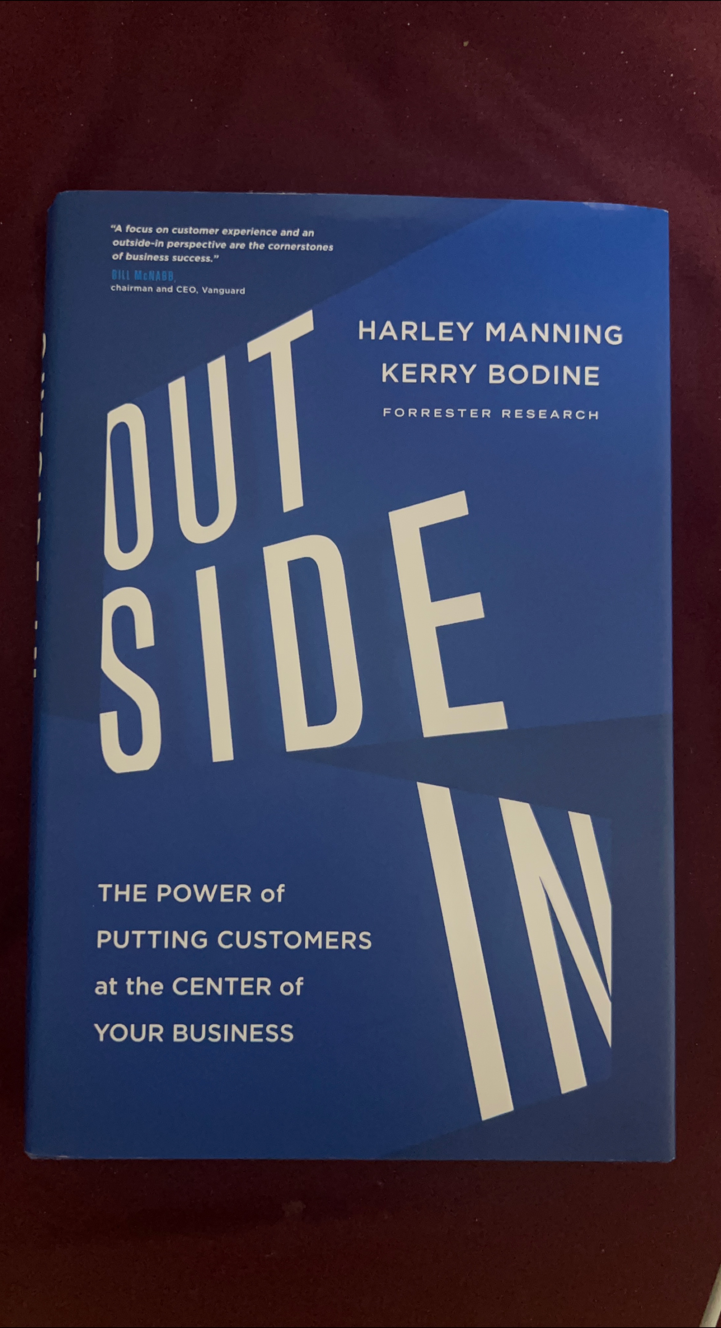 "Outside In" by Harley Manning & Kerry Bodine thumbnail