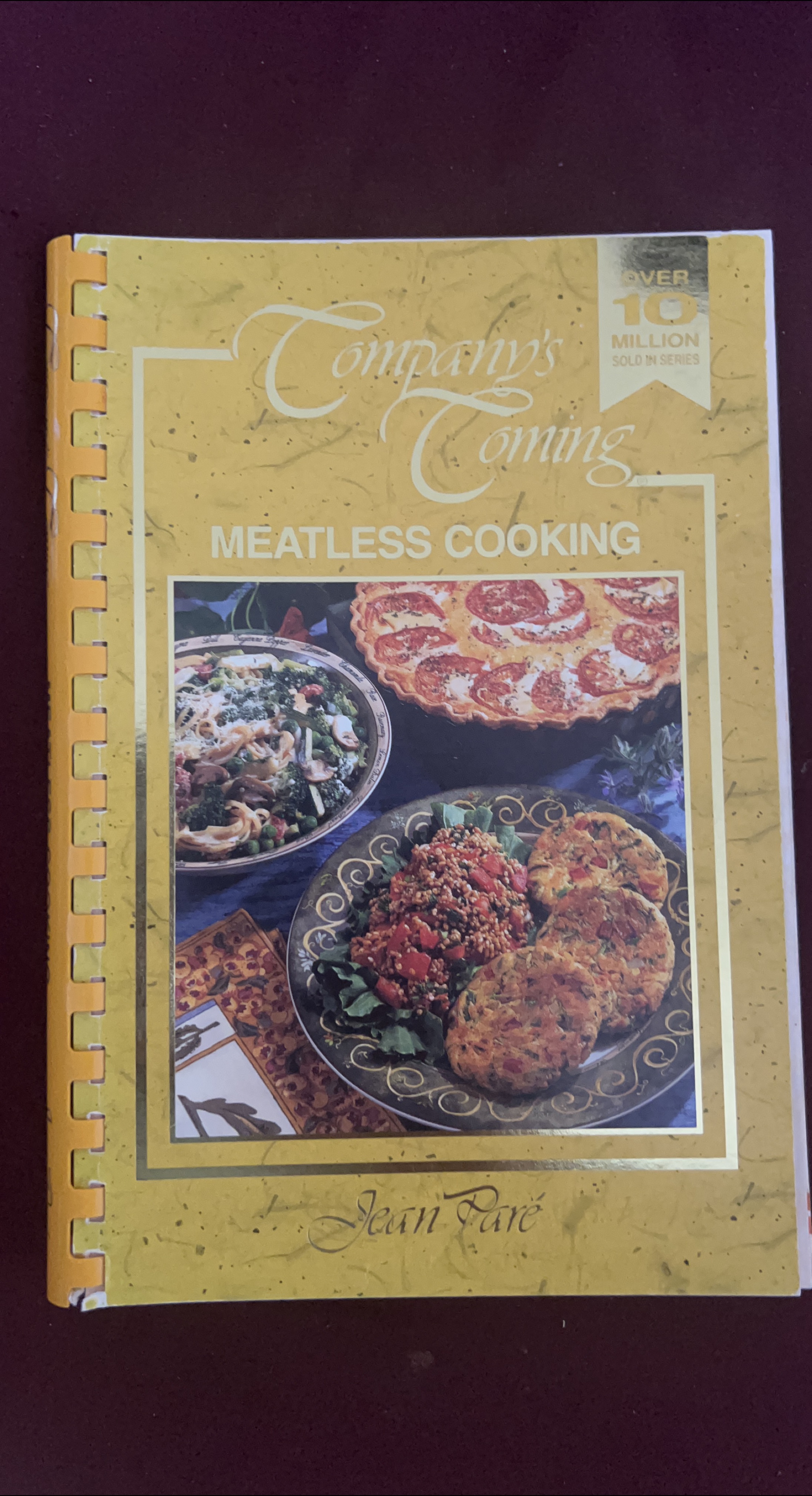 Company's Coming Meatless Cooking by Jean Pare thumbnail