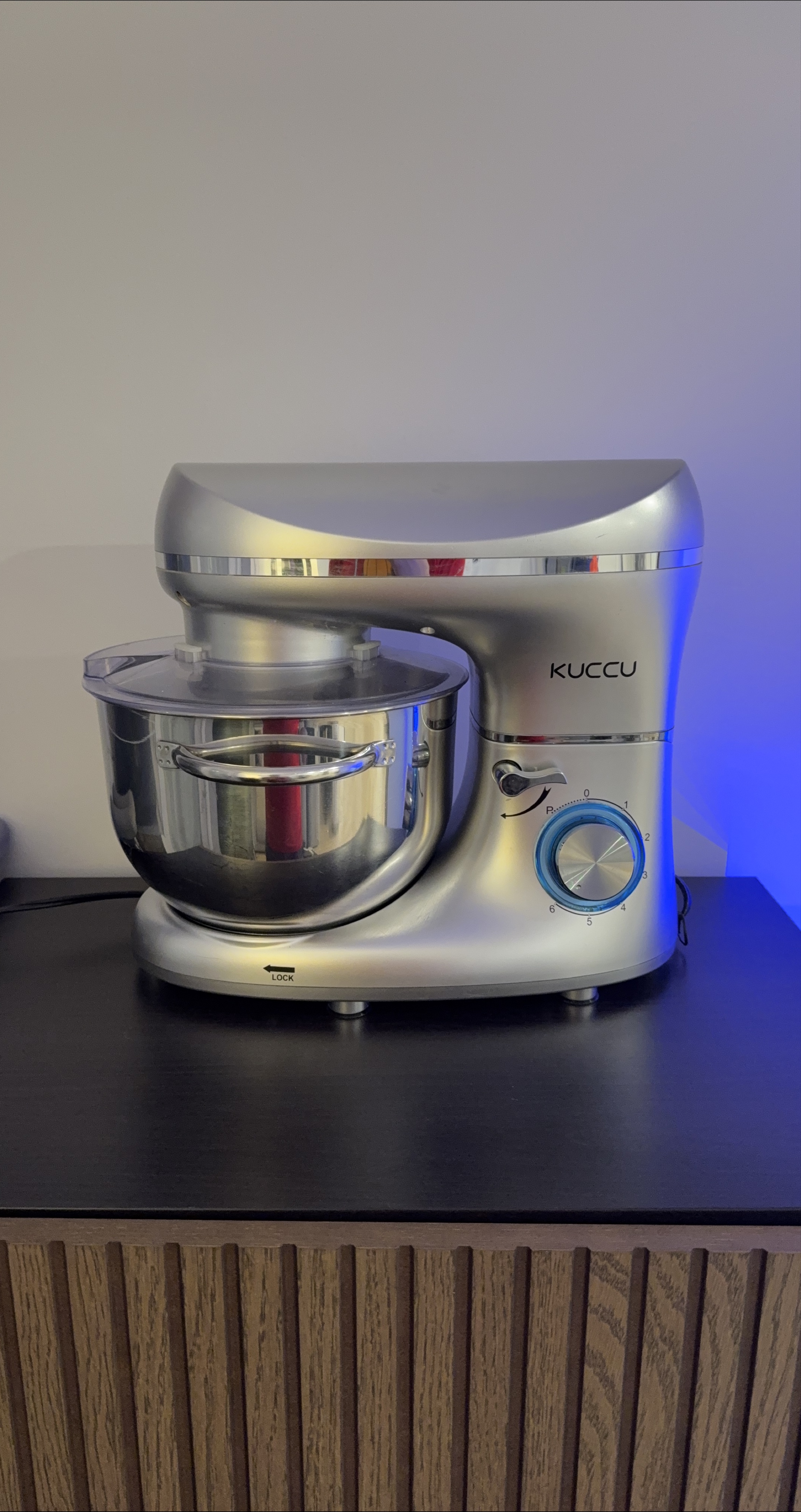 KUCCU Stand Mixer - Silver thumbnail