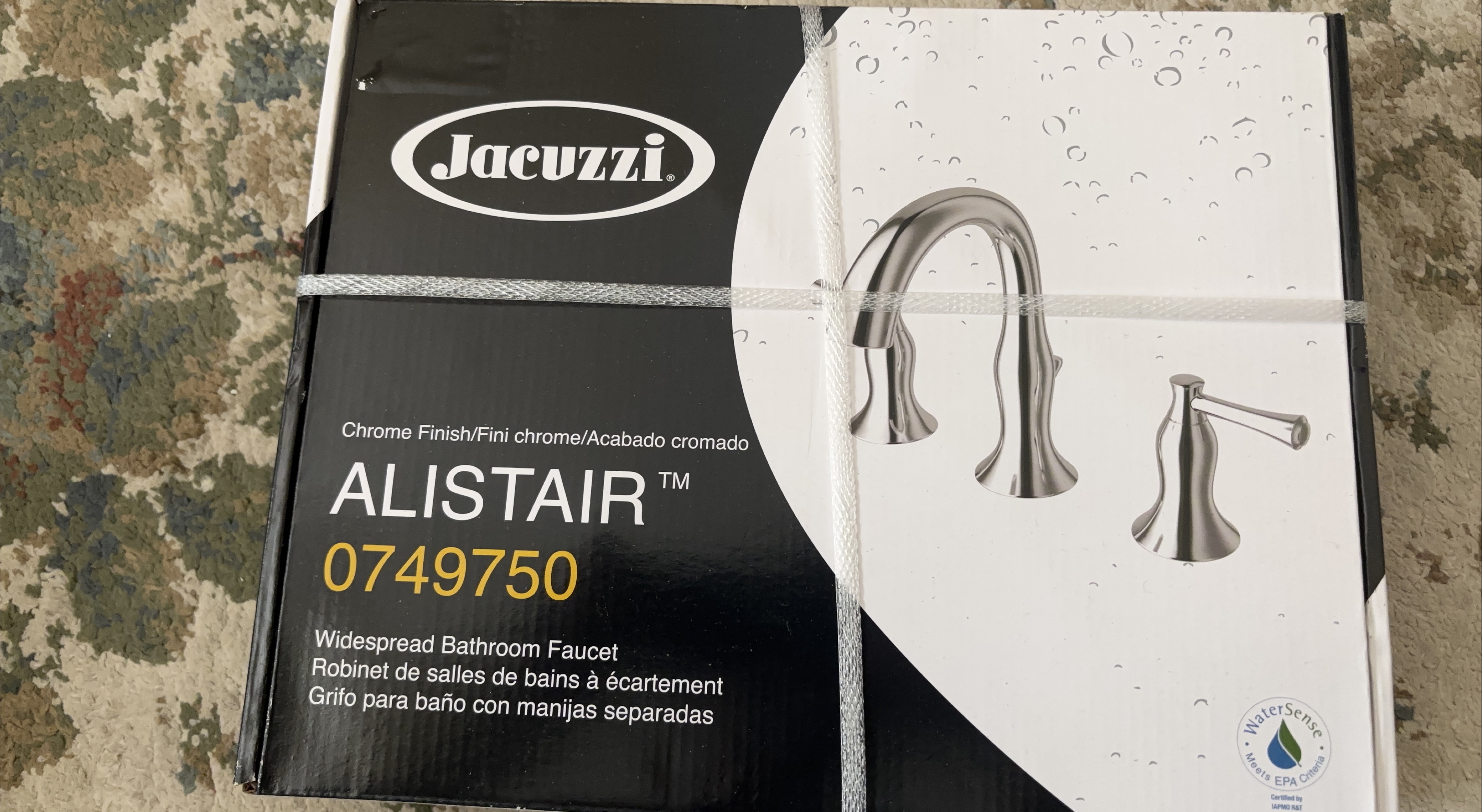 Jacuzzi Alistair Bathroom Faucet - New in Box!