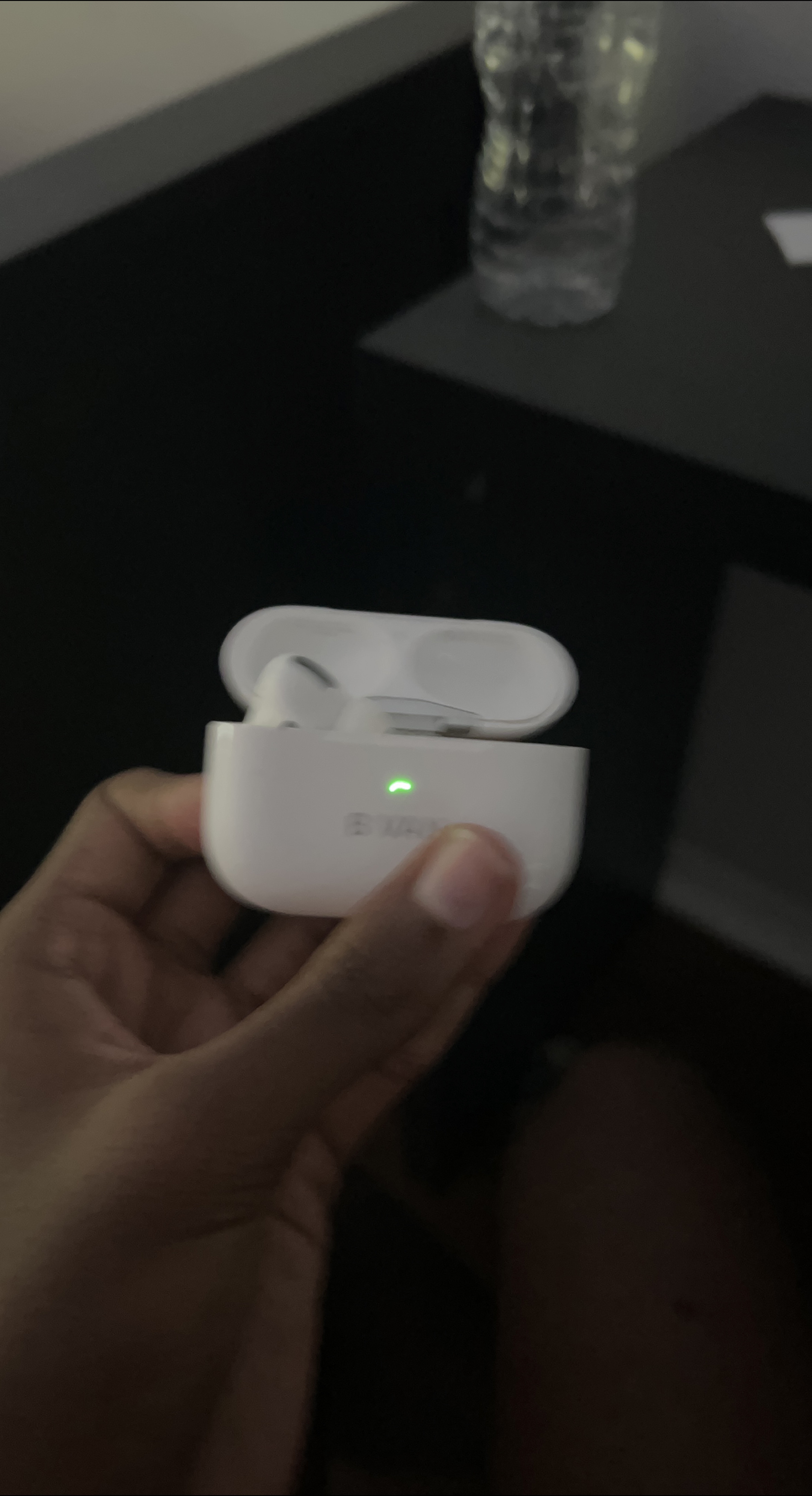 White Wireless Earbuds with Charging Case