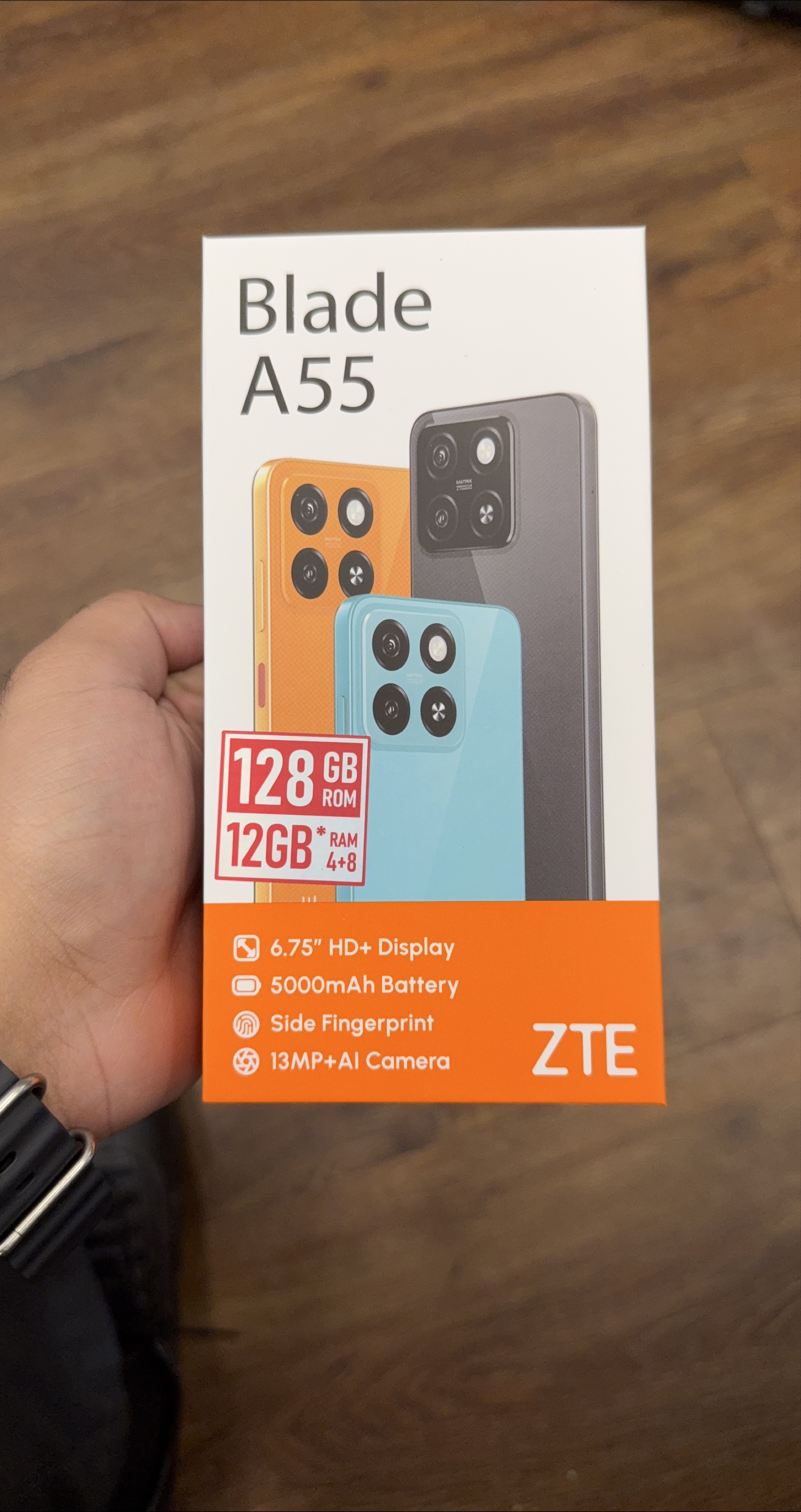 ZTE Blade A55 - 128GB ROM, 12GB RAM thumbnail