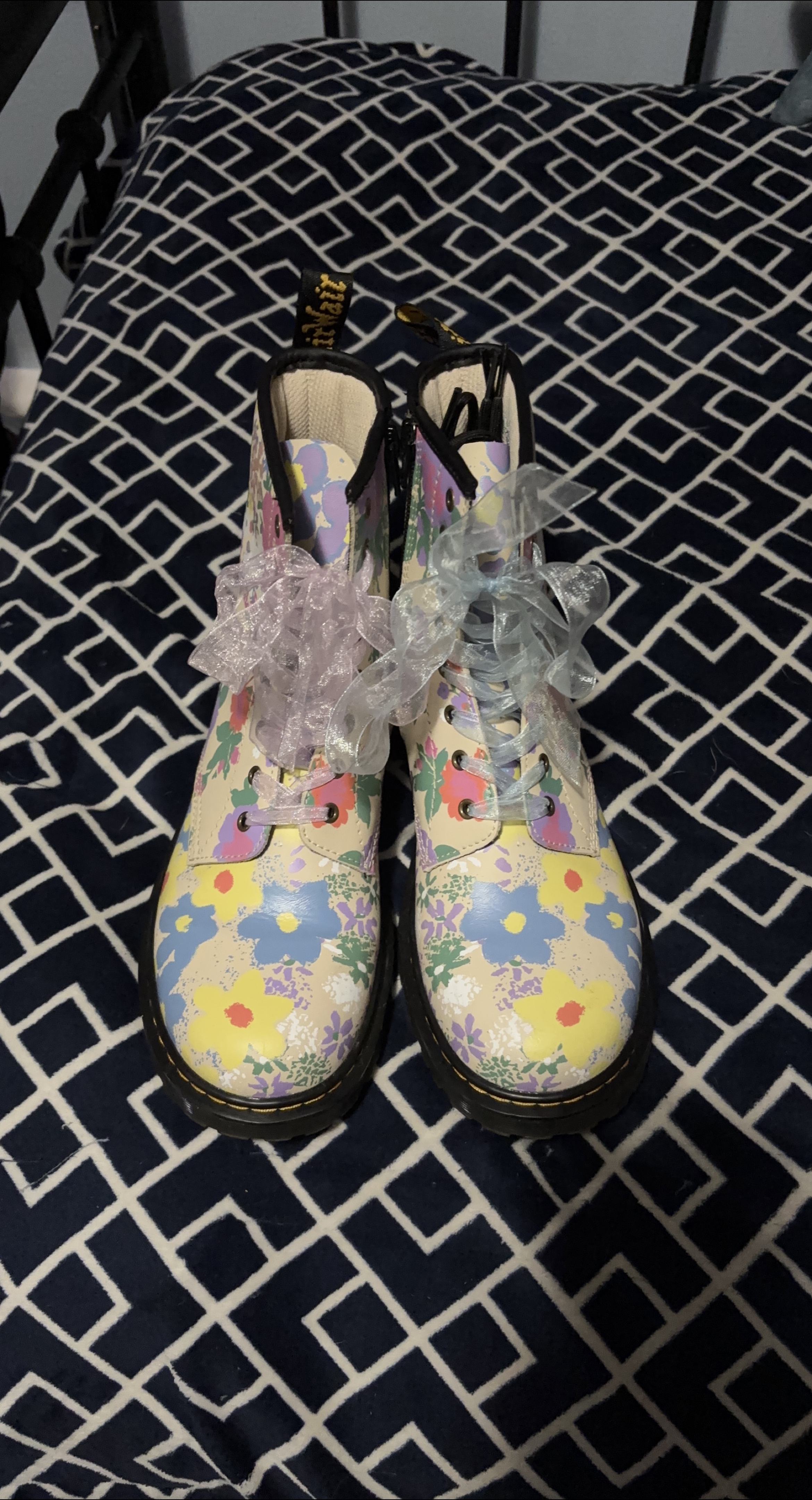 Dr. Martens Floral Boots thumbnail