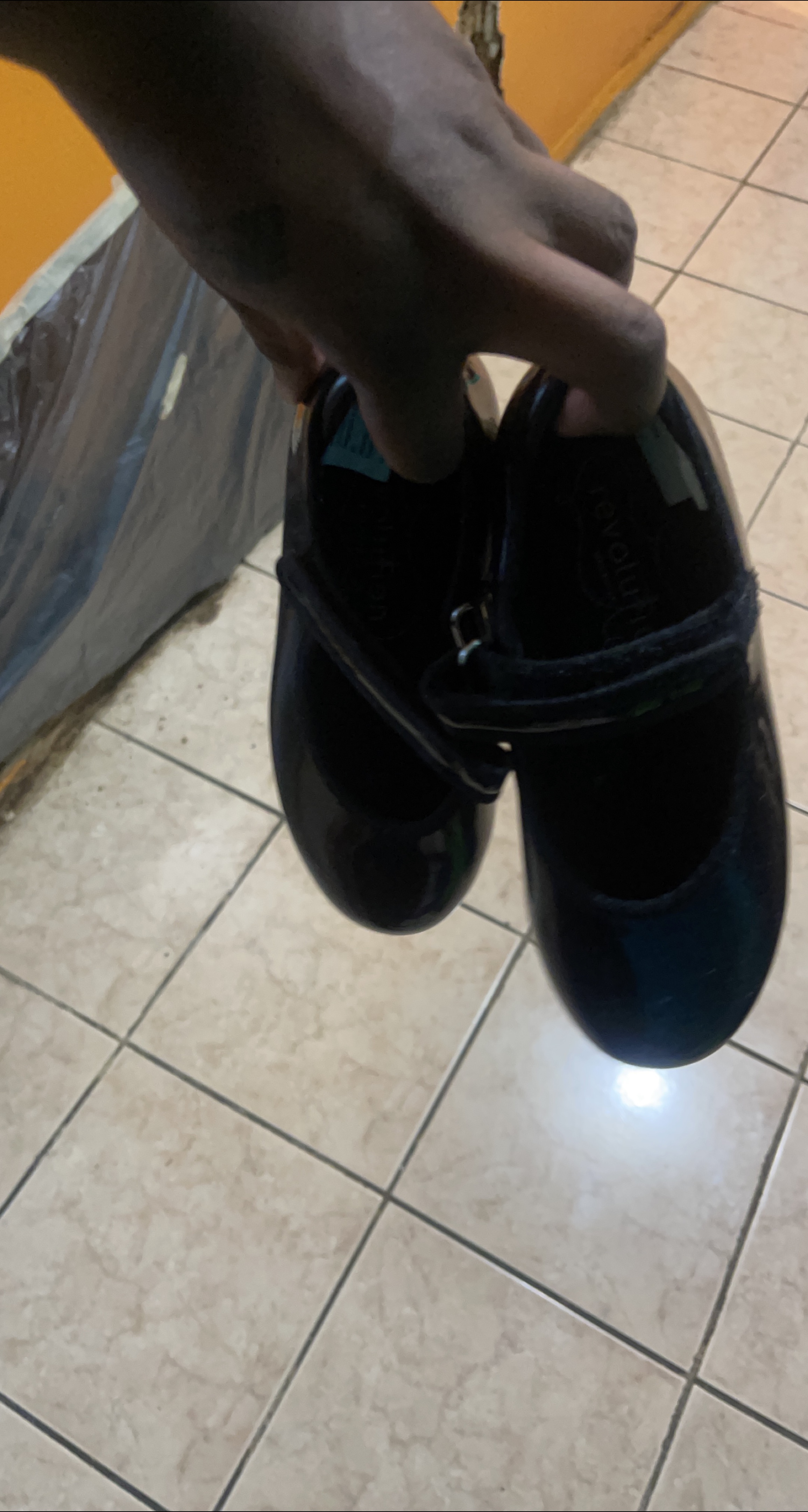 Evolutions Black Mary Jane Shoes size 1 thumbnail