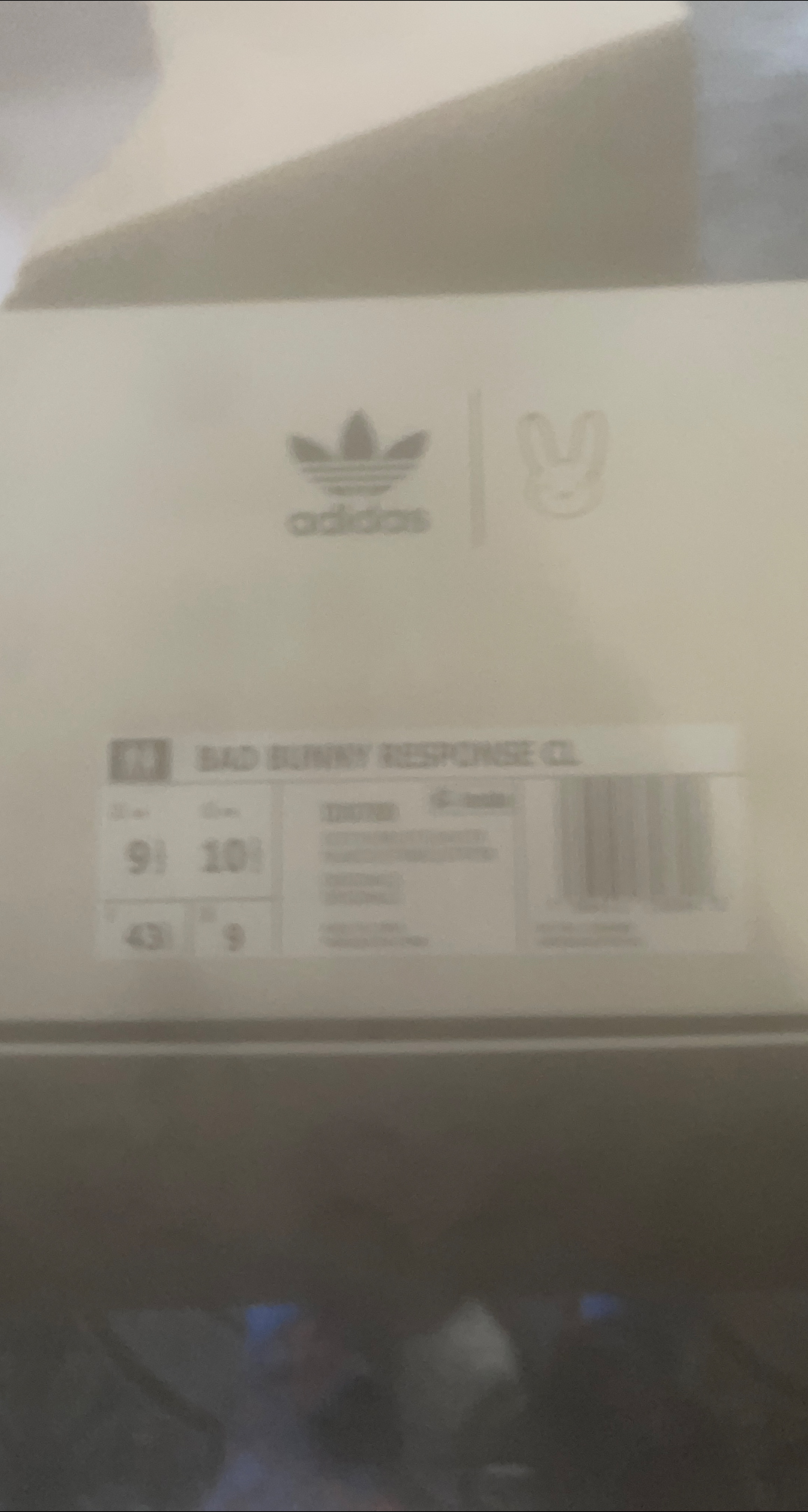Adidas Bad Bunny Response CL Size 9 thumbnail