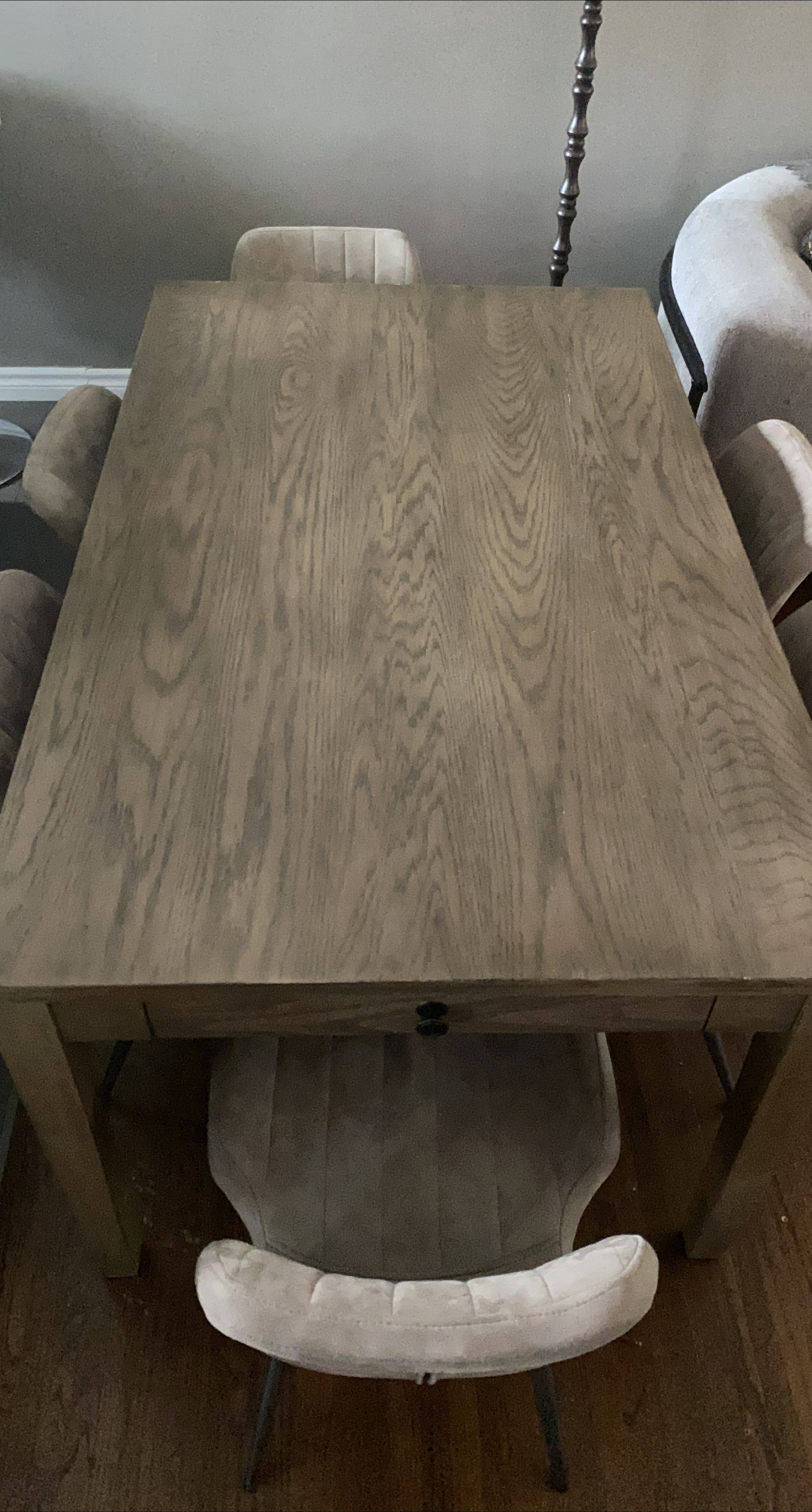 Solid Wood Dining Table (36”x60”)  – Seats 6 thumbnail