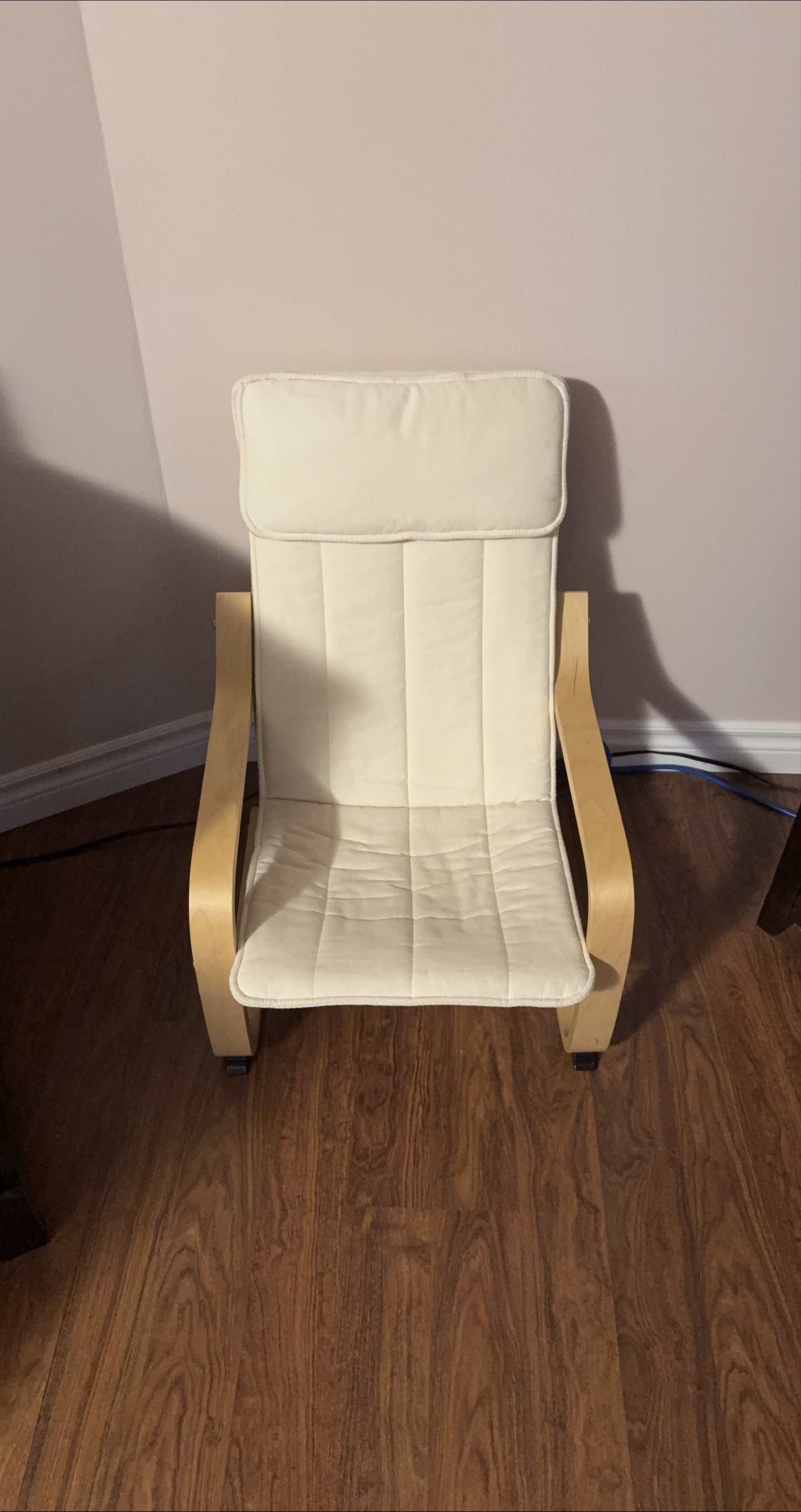IKEA Poang Kids Chair - Cream Cushion thumbnail