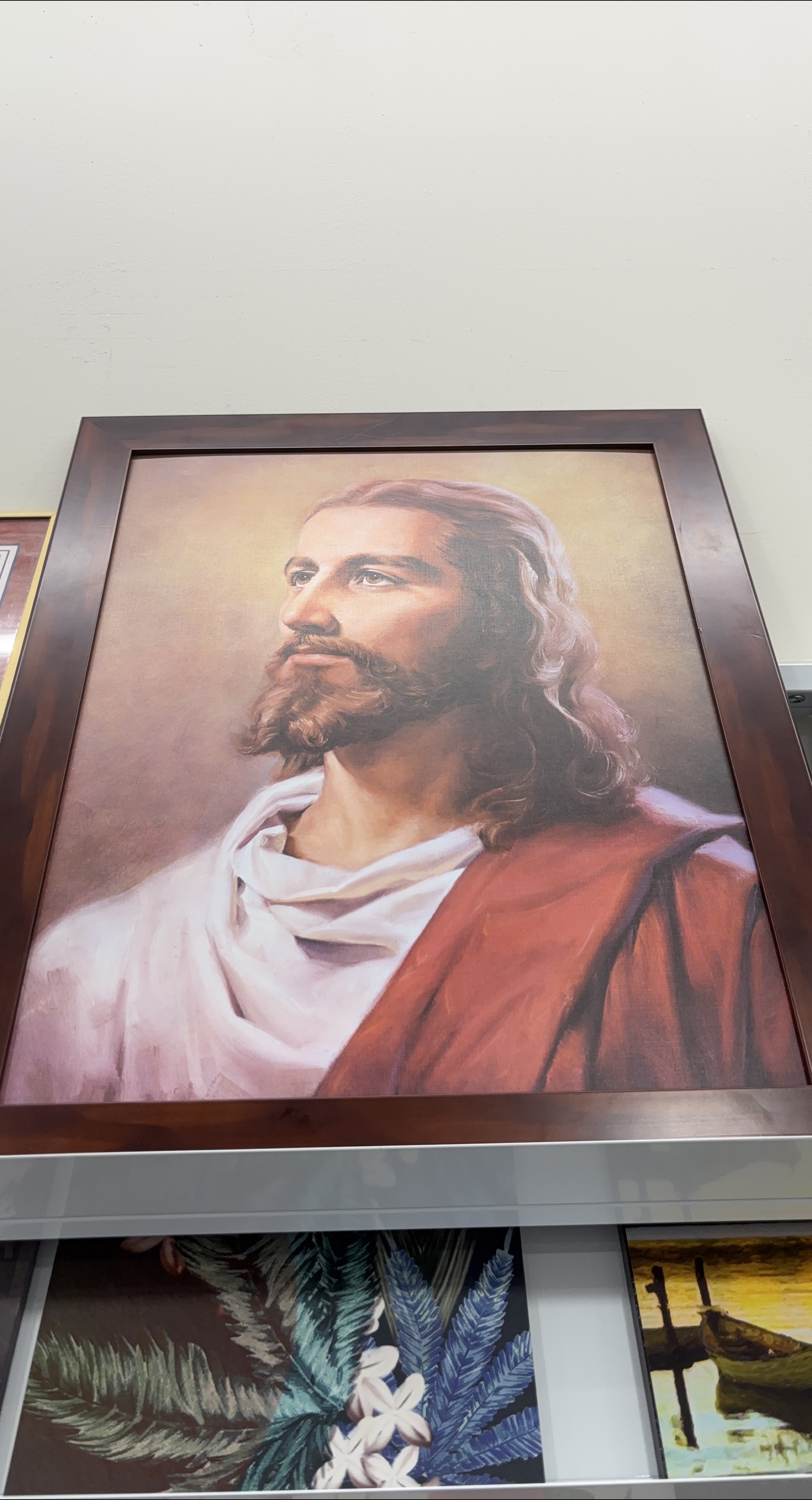 Framed Jesus portrait thumbnail
