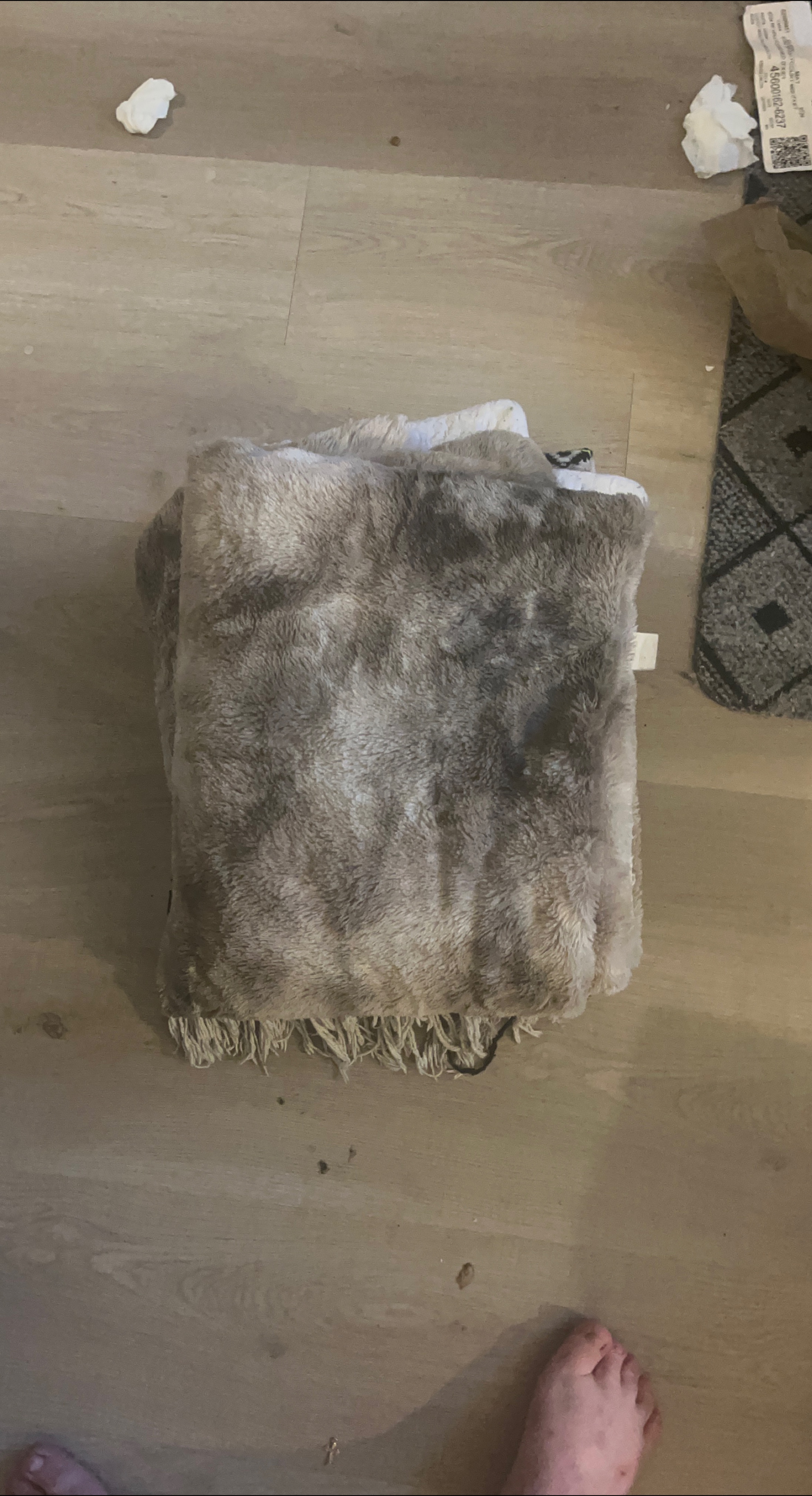 Fuzzy Throw Blanket thumbnail