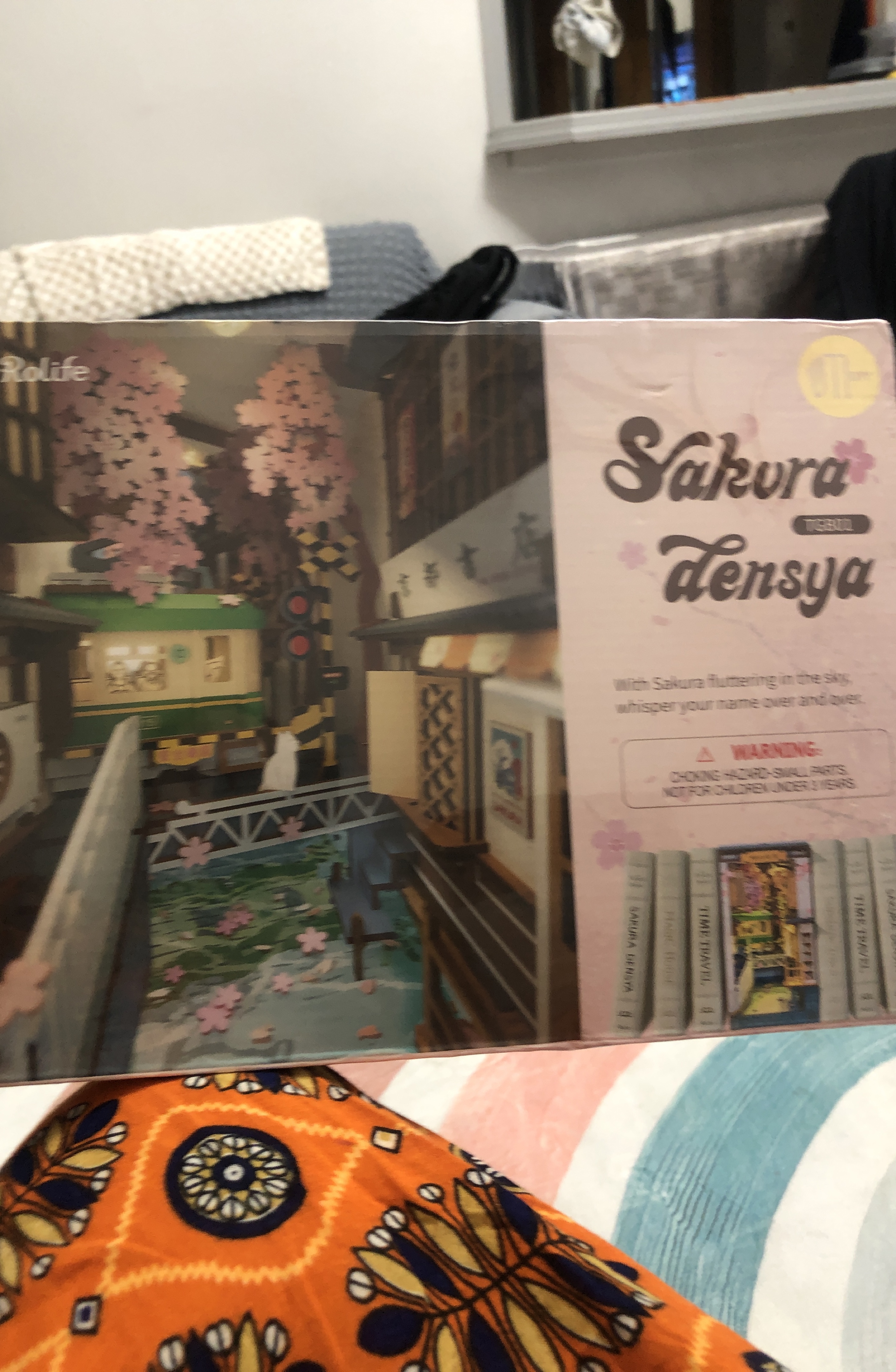 Rolife Sakura Densya DIY Miniature House Kit thumbnail