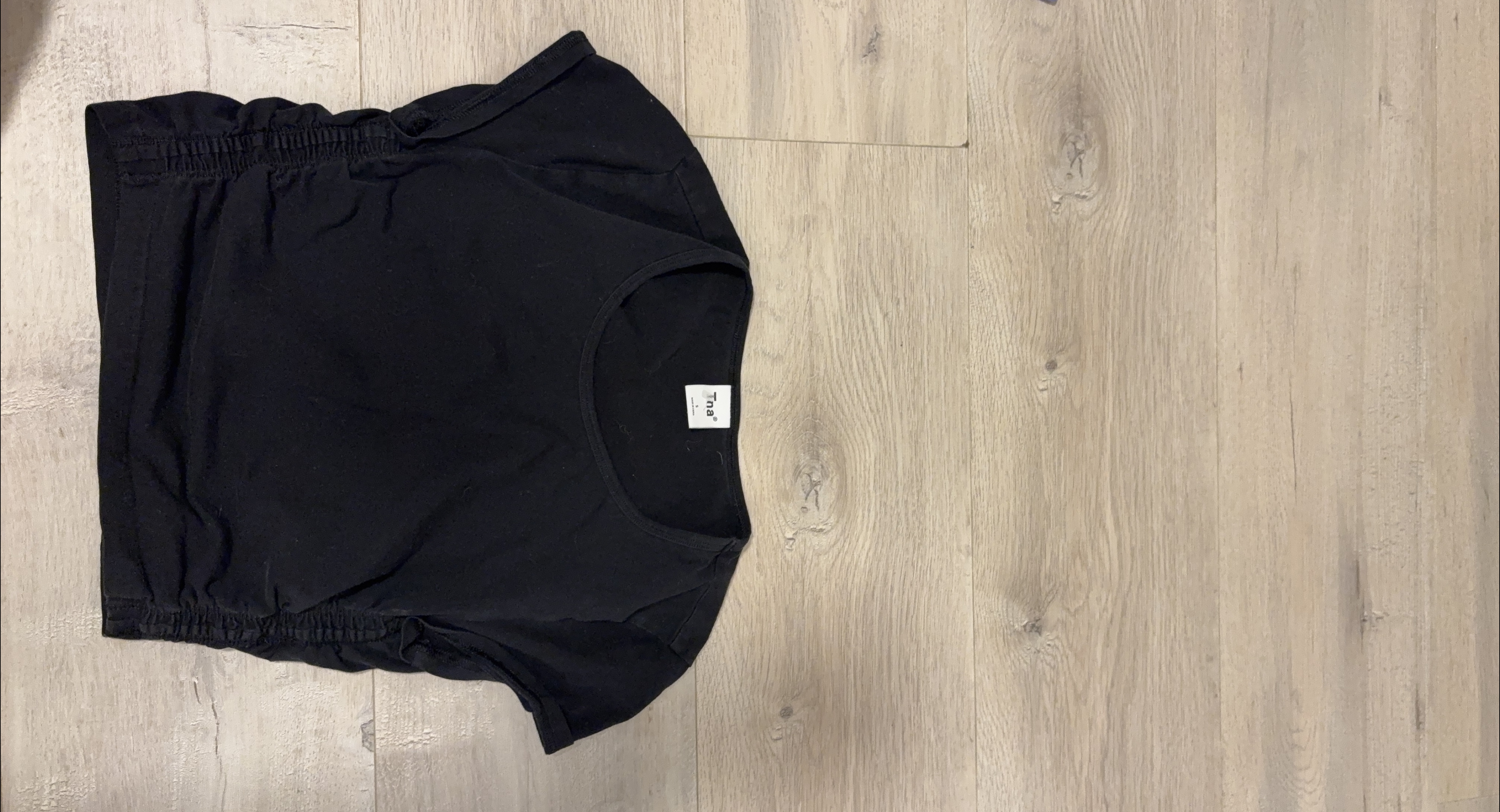 TNA Black T-Shirt - Size S thumbnail